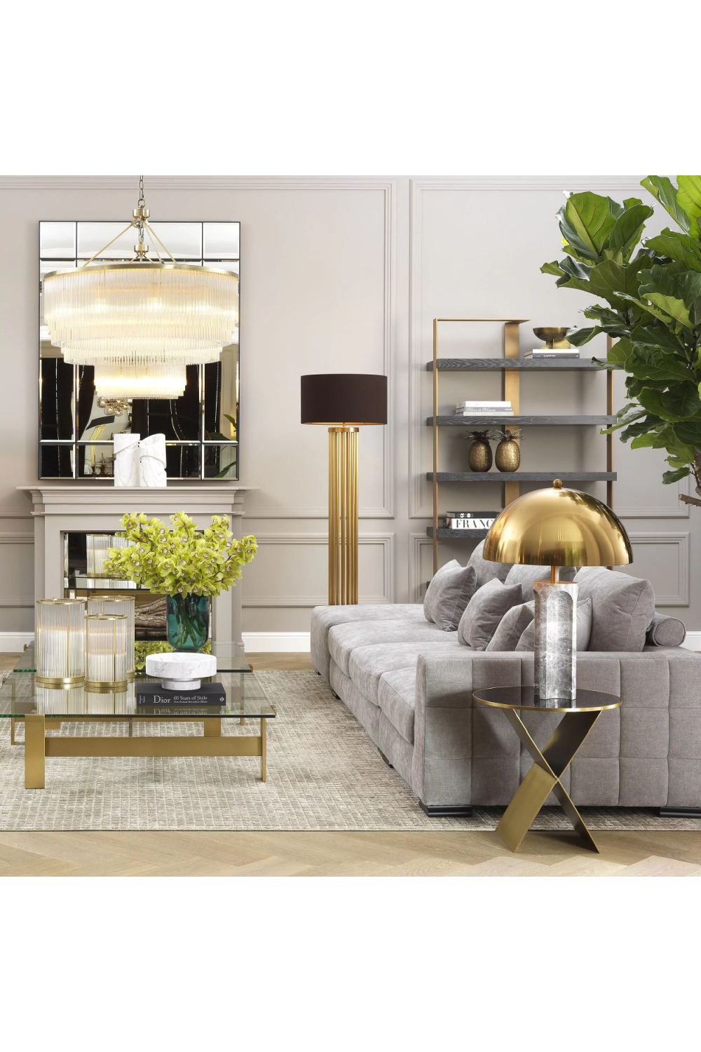 X-Legged Side Table S Fitch | Eichholtz Miami