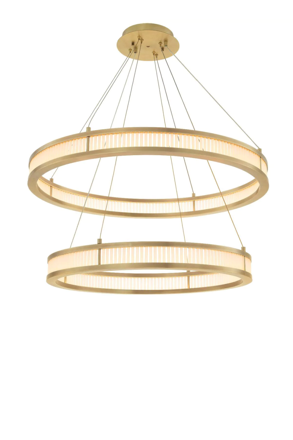 Double Ring LED Chandelier Damien | Eichholtz Miami