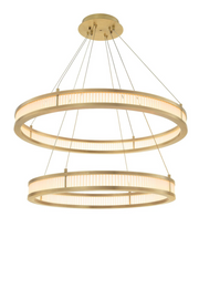 Double Ring LED Chandelier Damien | Eichholtz Miami