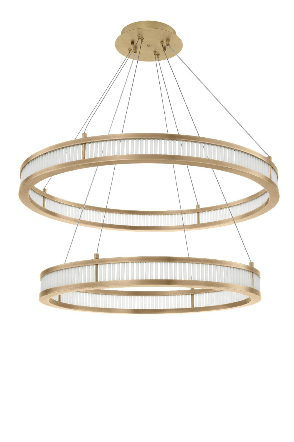 Double Ring LED Chandelier Damien | Eichholtz Miami
