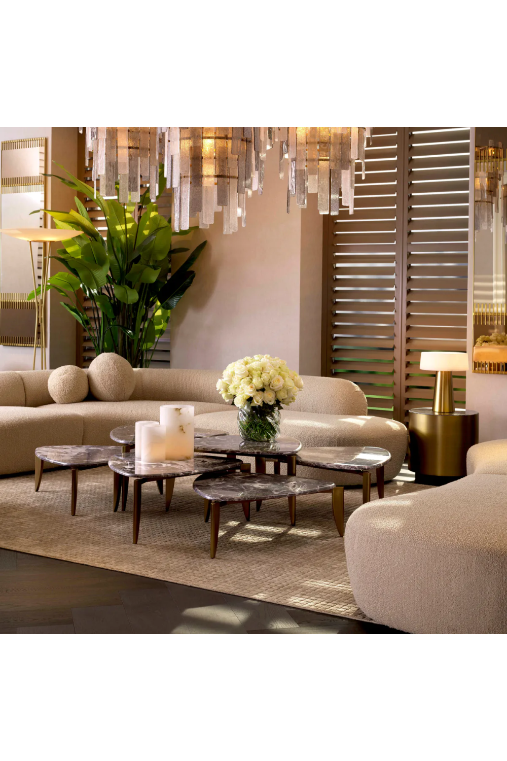 Gray Hand Woven Carpet 10' x 13' Crown | Eichholtz Miami