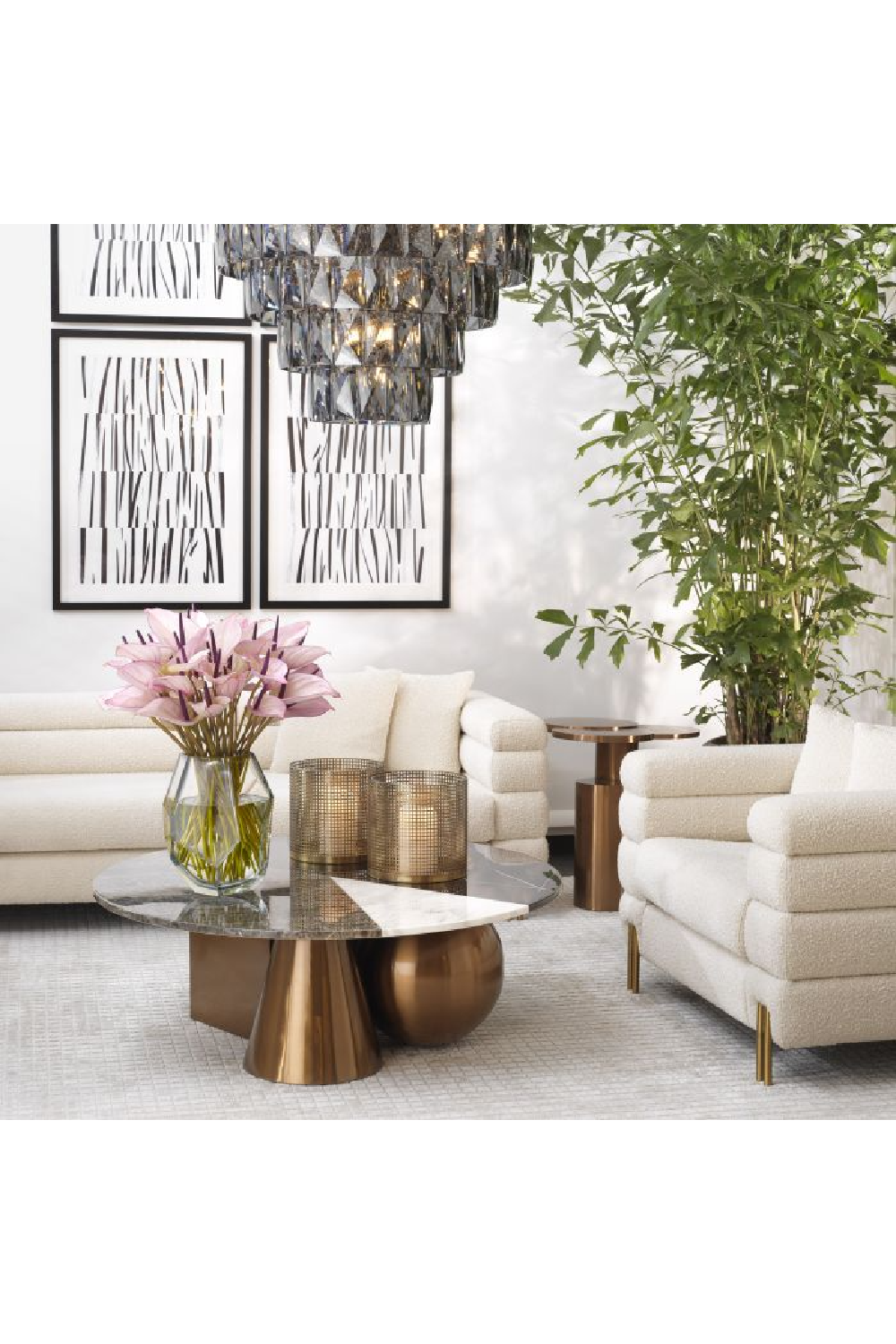 Hand Woven Carpet Crown | Eichholtz Miami