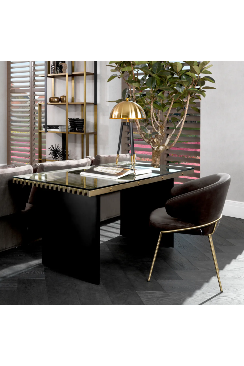 Tripod Table Lamp Coyote | Eichholtz Miami