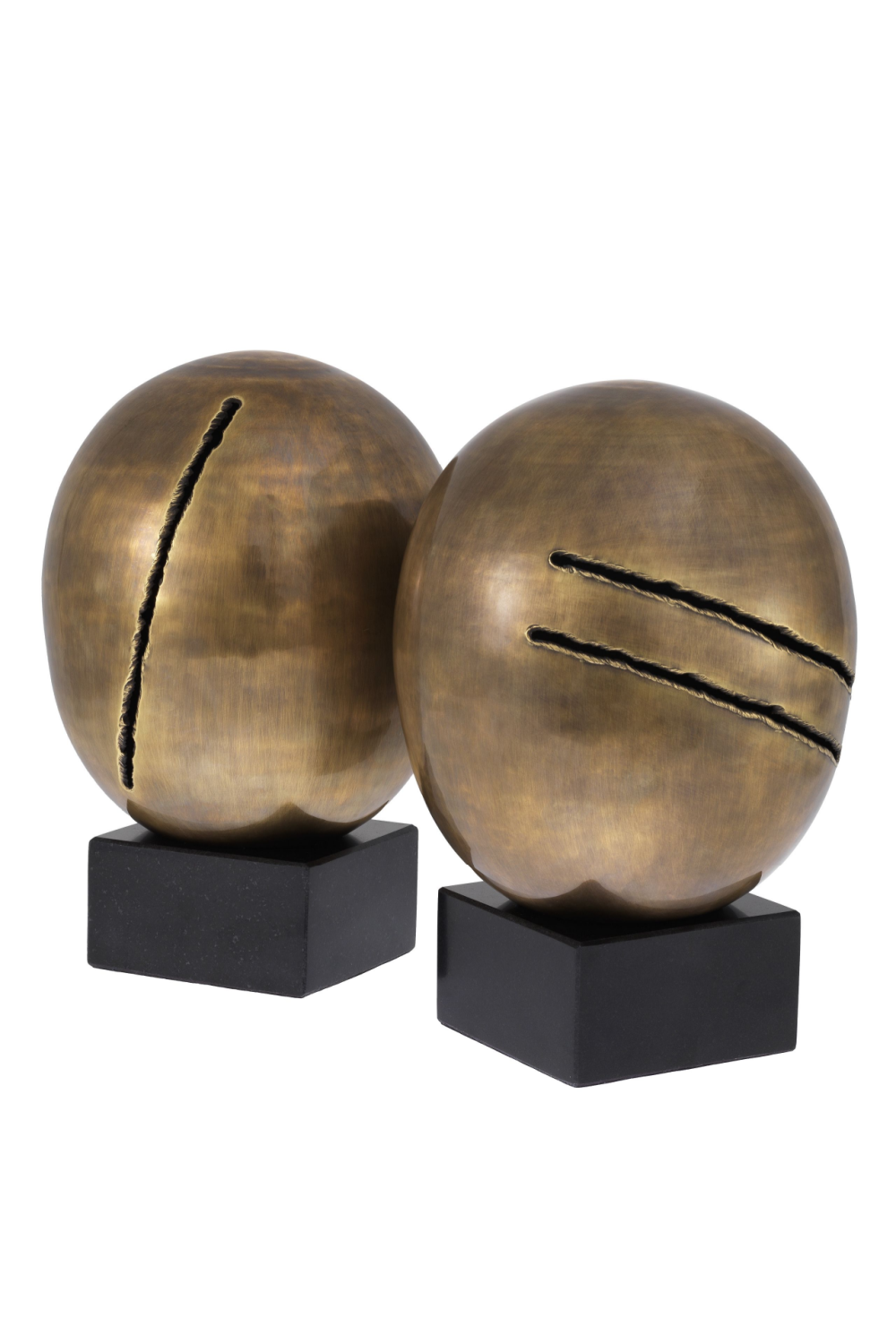 Brass Decorative Object Set Artistic | Eichholtz Miami