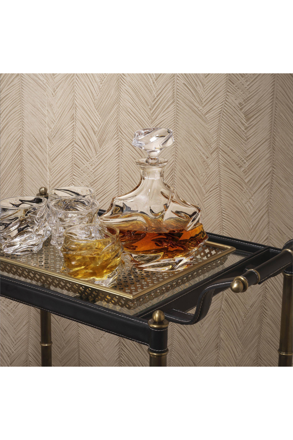 Vintage Bar Cart Princess | Eichholtz Miami