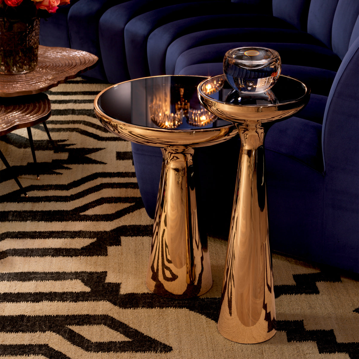 Tower Side Table Lindos | Eichholtz Miami
