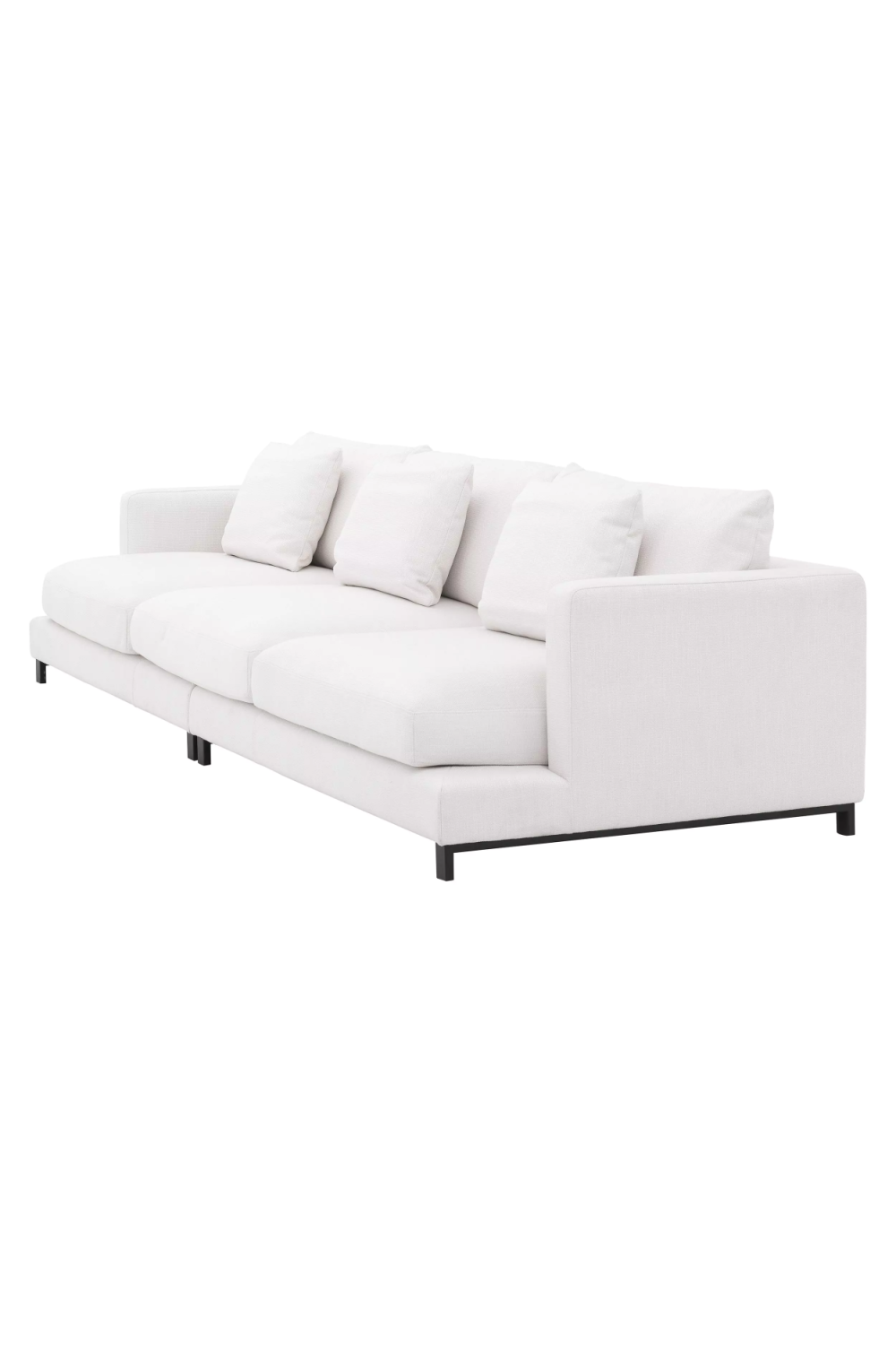 Modern White Accent Sofa Burbury | Eichholtz Miami
