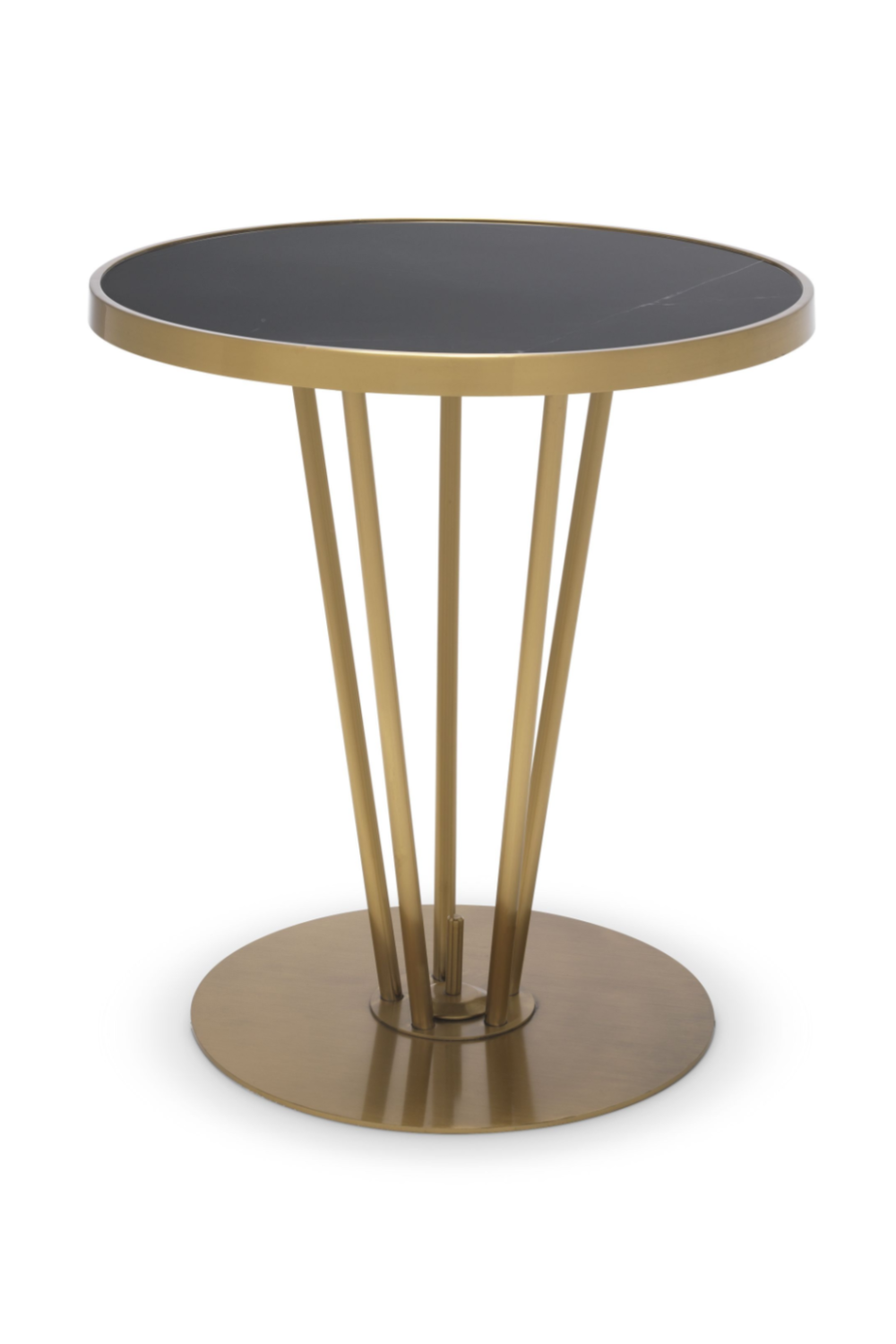Brass Round Side Table Horatio | Eichholtz Miami