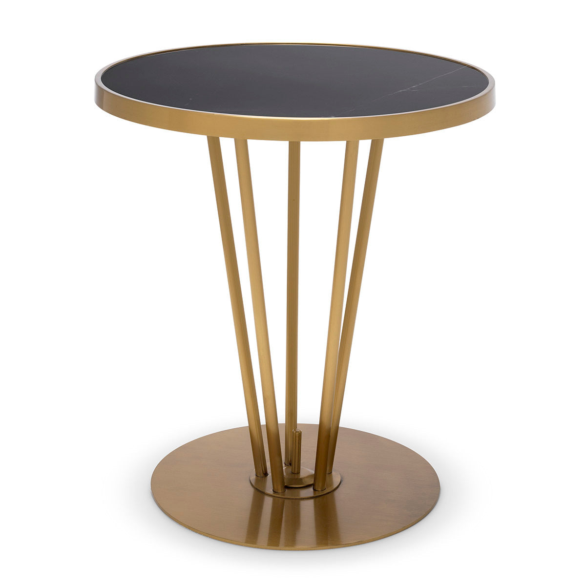 Brass Round Side Table Horatio | Eichholtz Miami