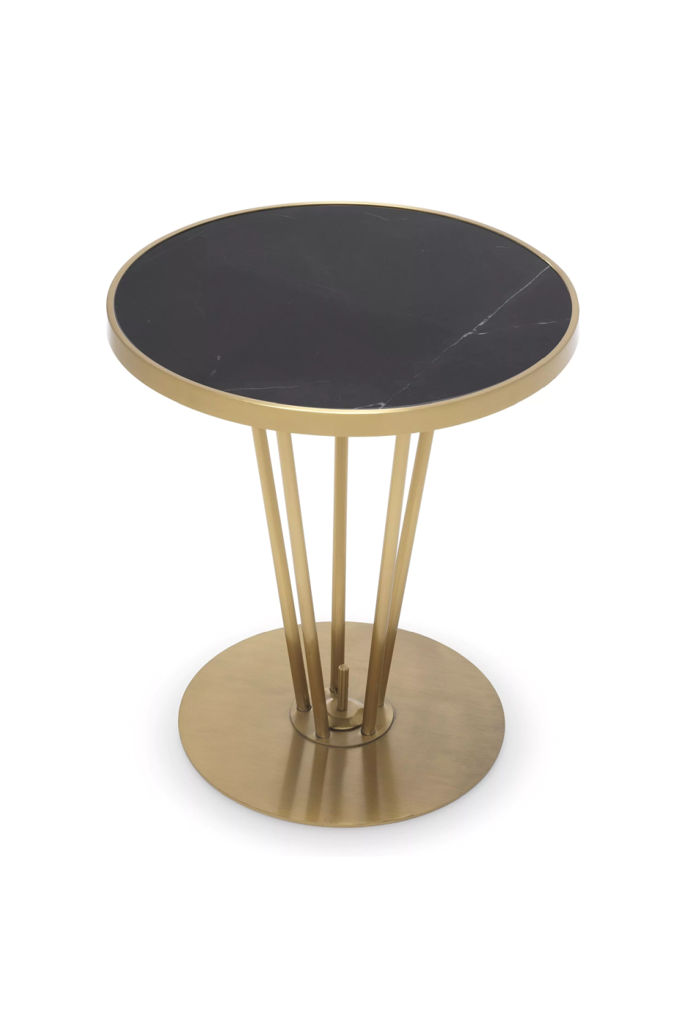 Brass Round Side Table Horatio | Eichholtz Miami