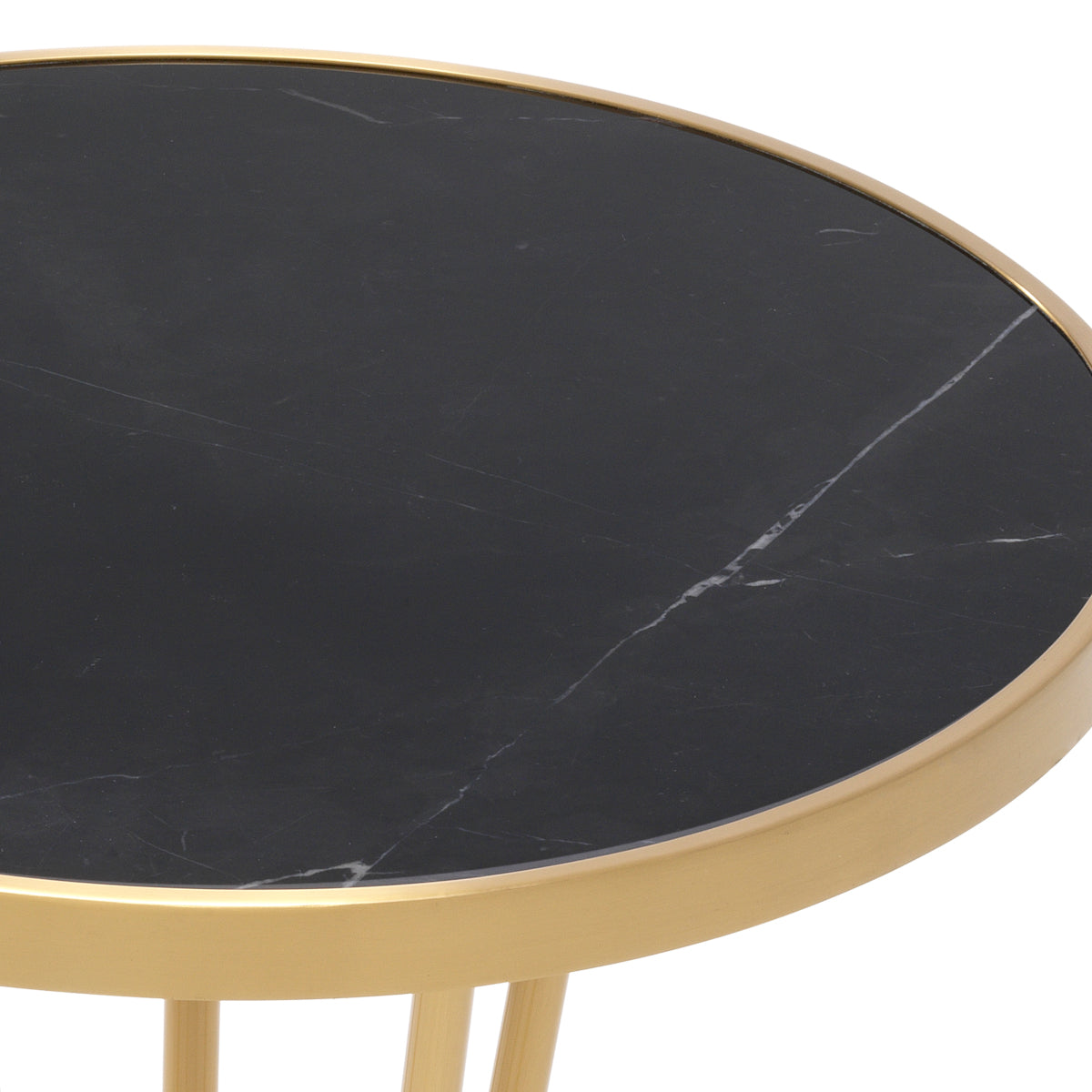 Brass Round Side Table Horatio | Eichholtz Miami