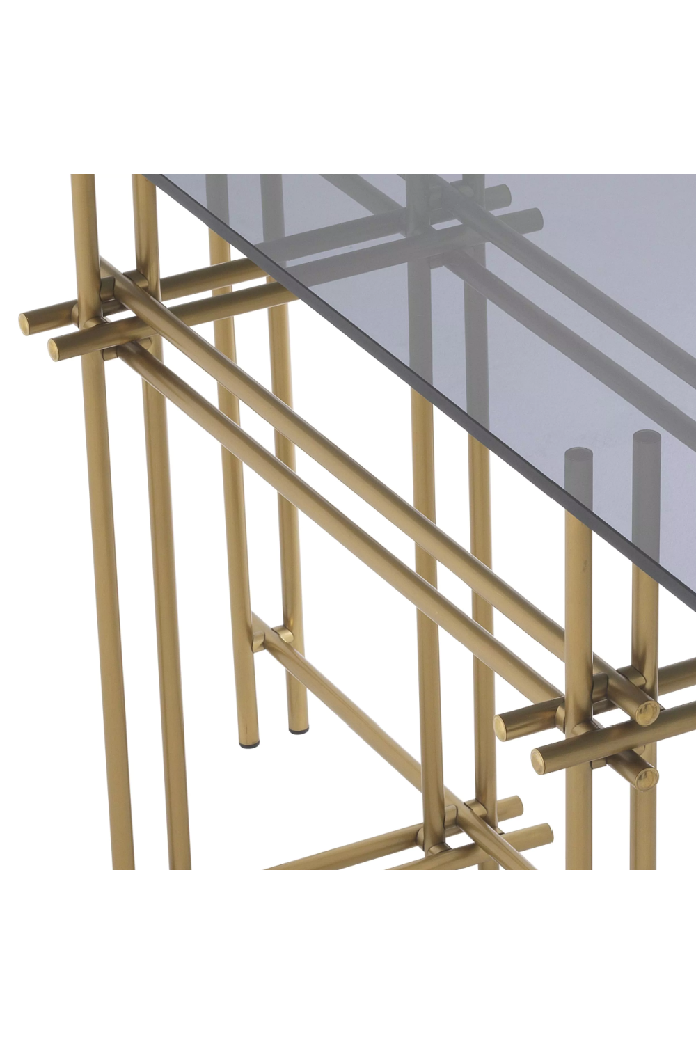 Smoked Glass Console Table | Eichholtz Quinn | Eichholtzmiami.com