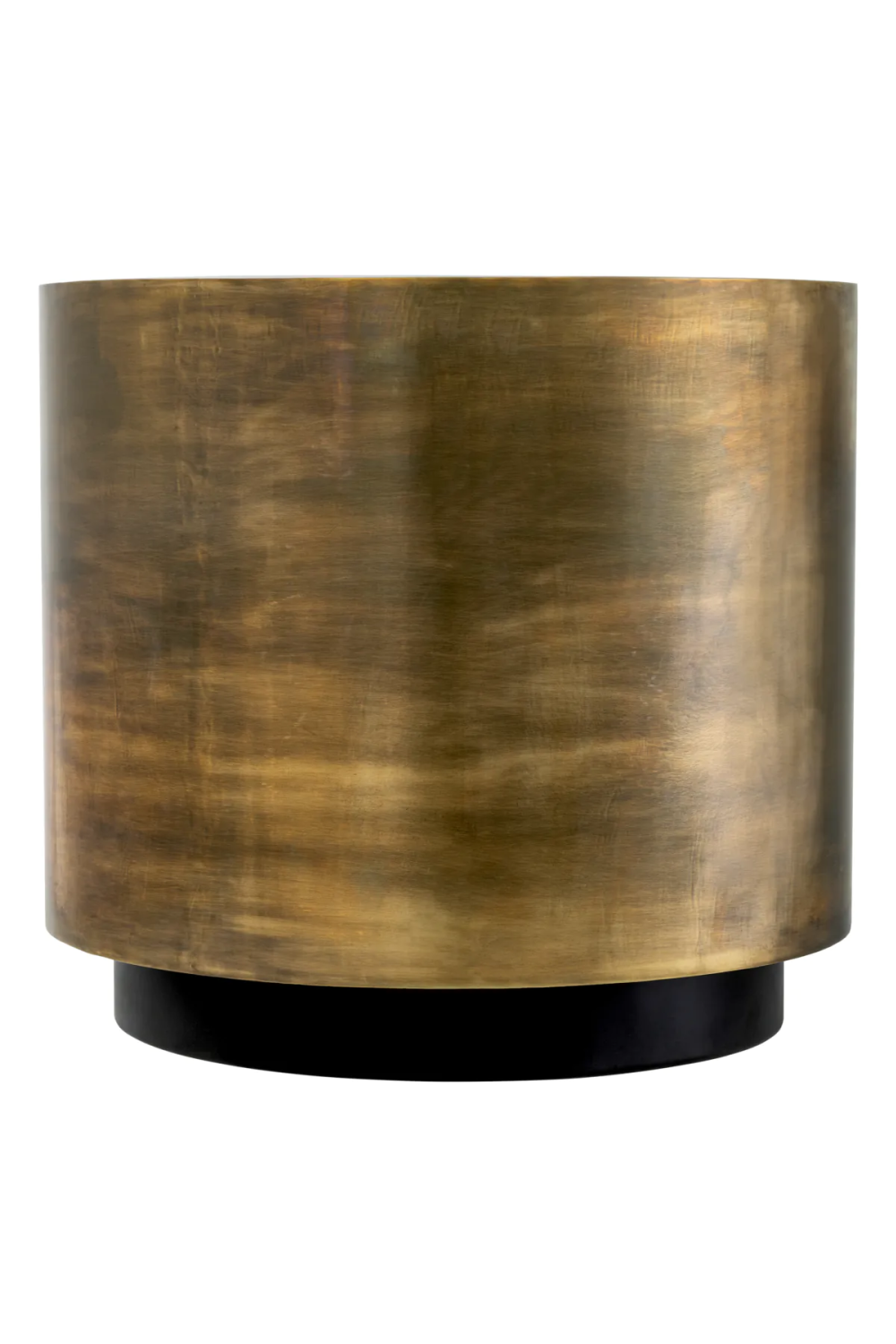 Vintage Brass Round Planter Jasper | Eichholtz Miami