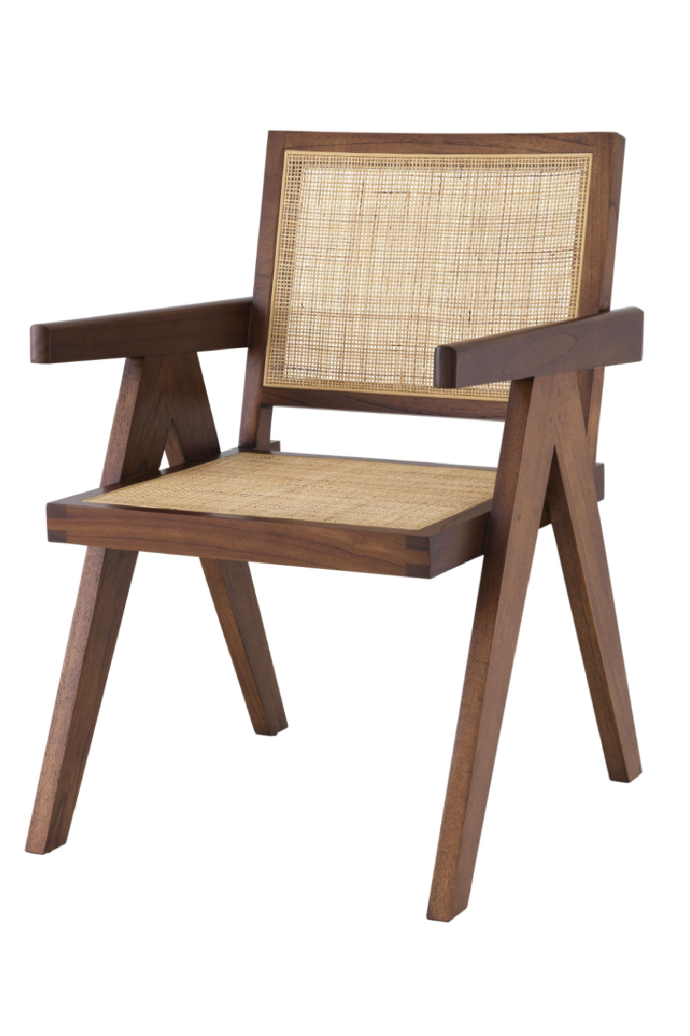 Rattan Cane Dining Armchair Aristide | Eichholtz Miami