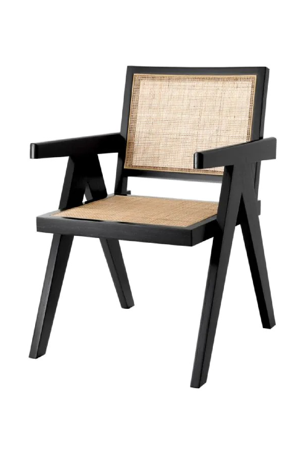 Rattan Cane Dining Armchair Aristide | Eichholtz Miami