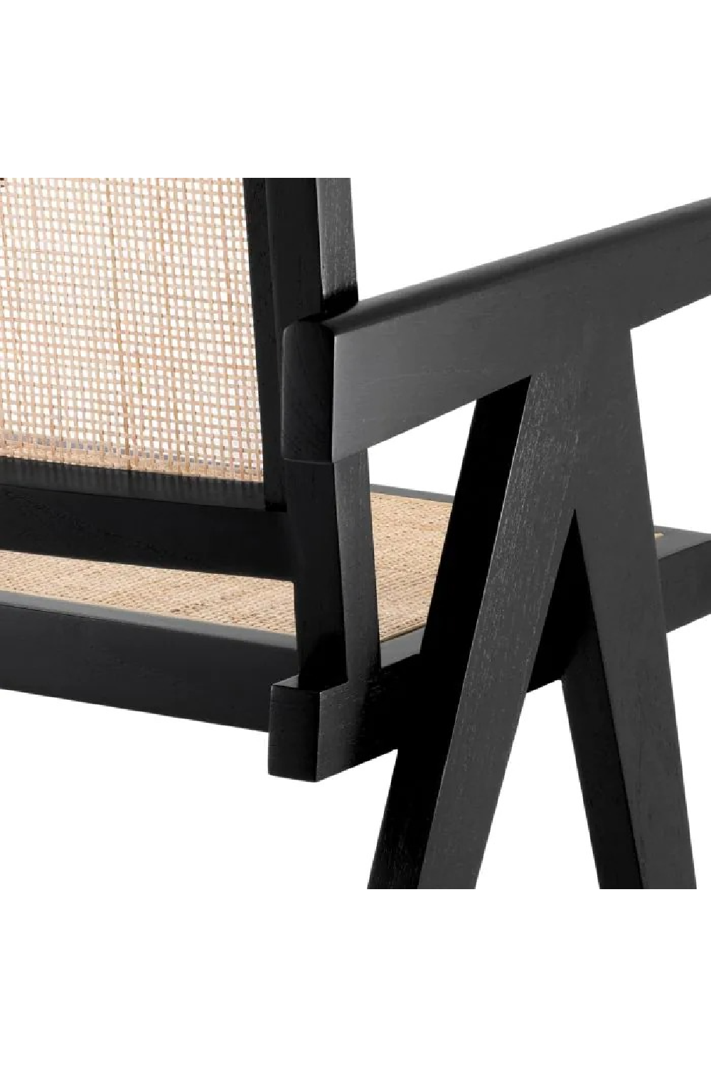 Rattan Cane Dining Armchair Aristide | Eichholtz Miami