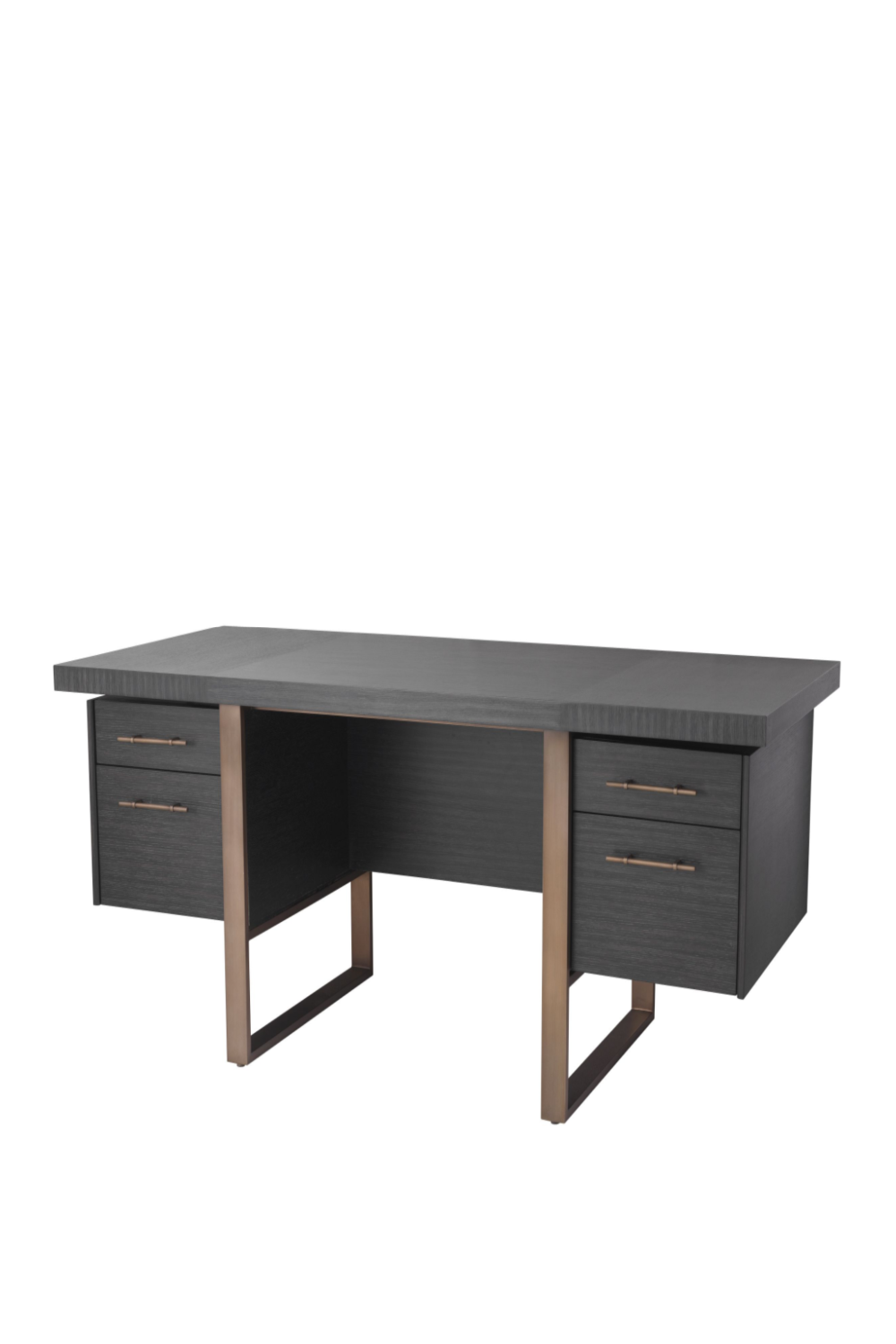 Charcoal Oak Desk Canova | Eichholtz Miami