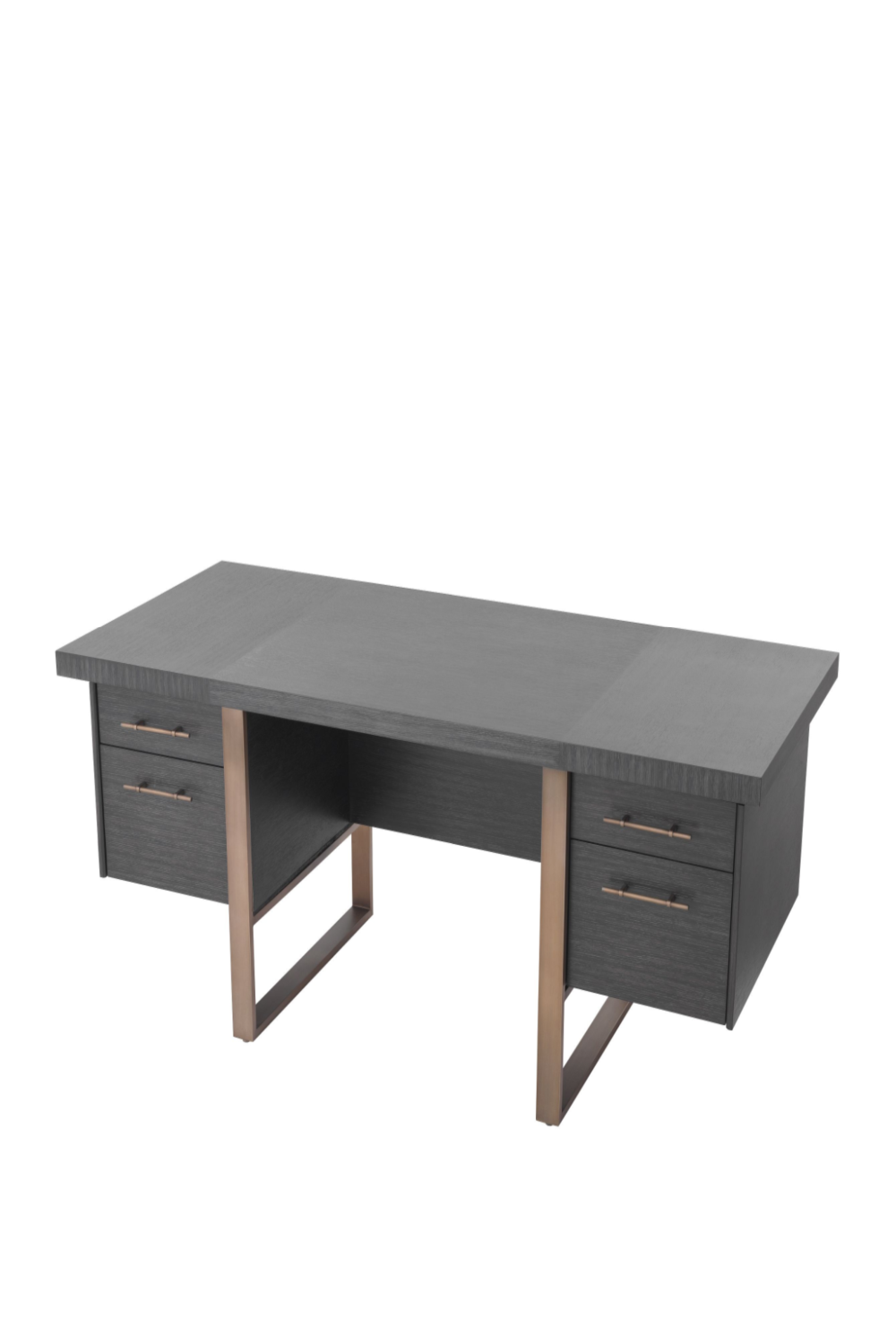 Charcoal Oak Desk Canova | Eichholtz Miami