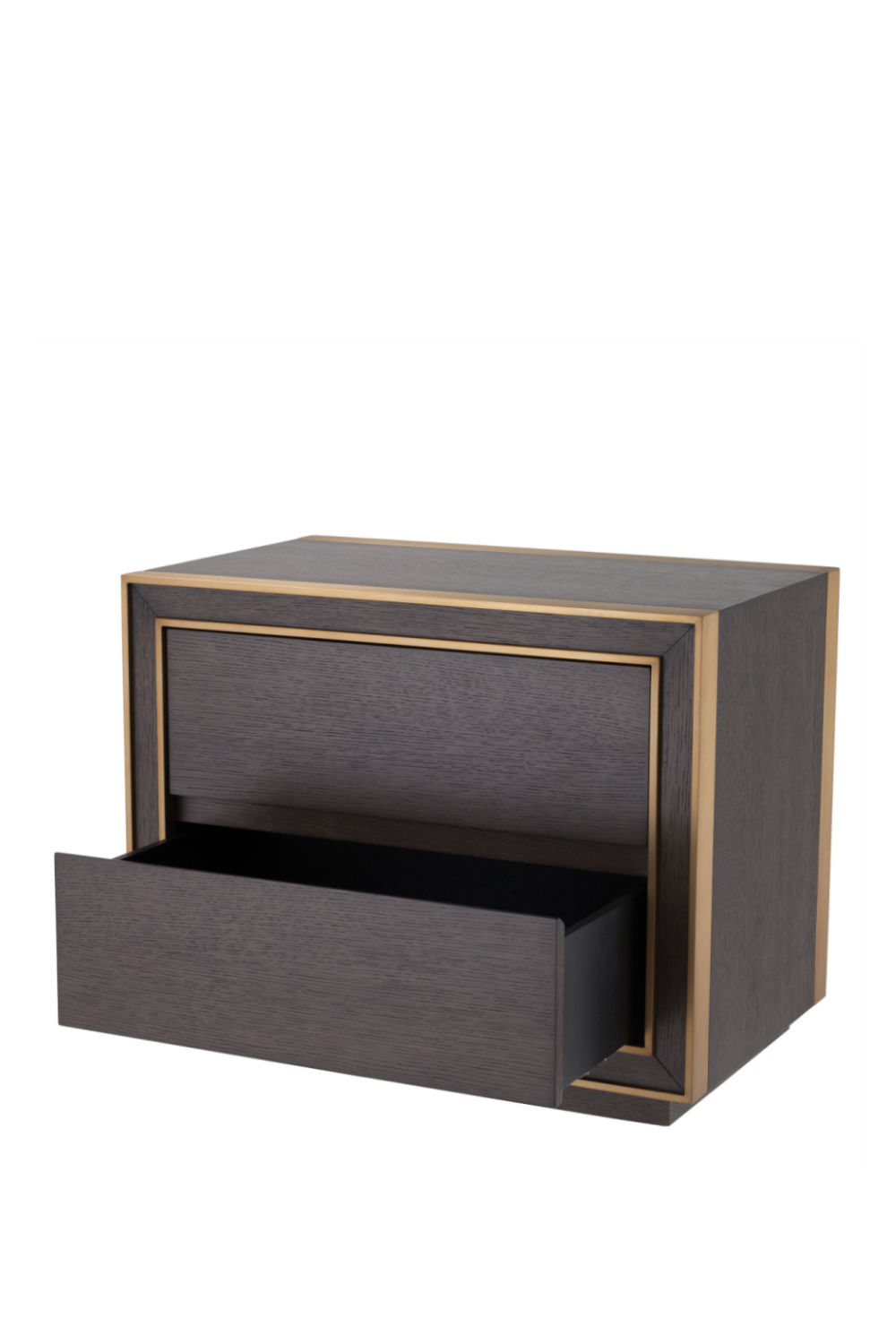 2 Drawer Oak Side Table Camelot | Eichholtz Miami