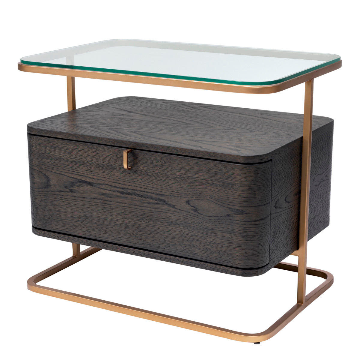 1-Drawer Rectangular Nightstand Augusto | Eichholtz Miami