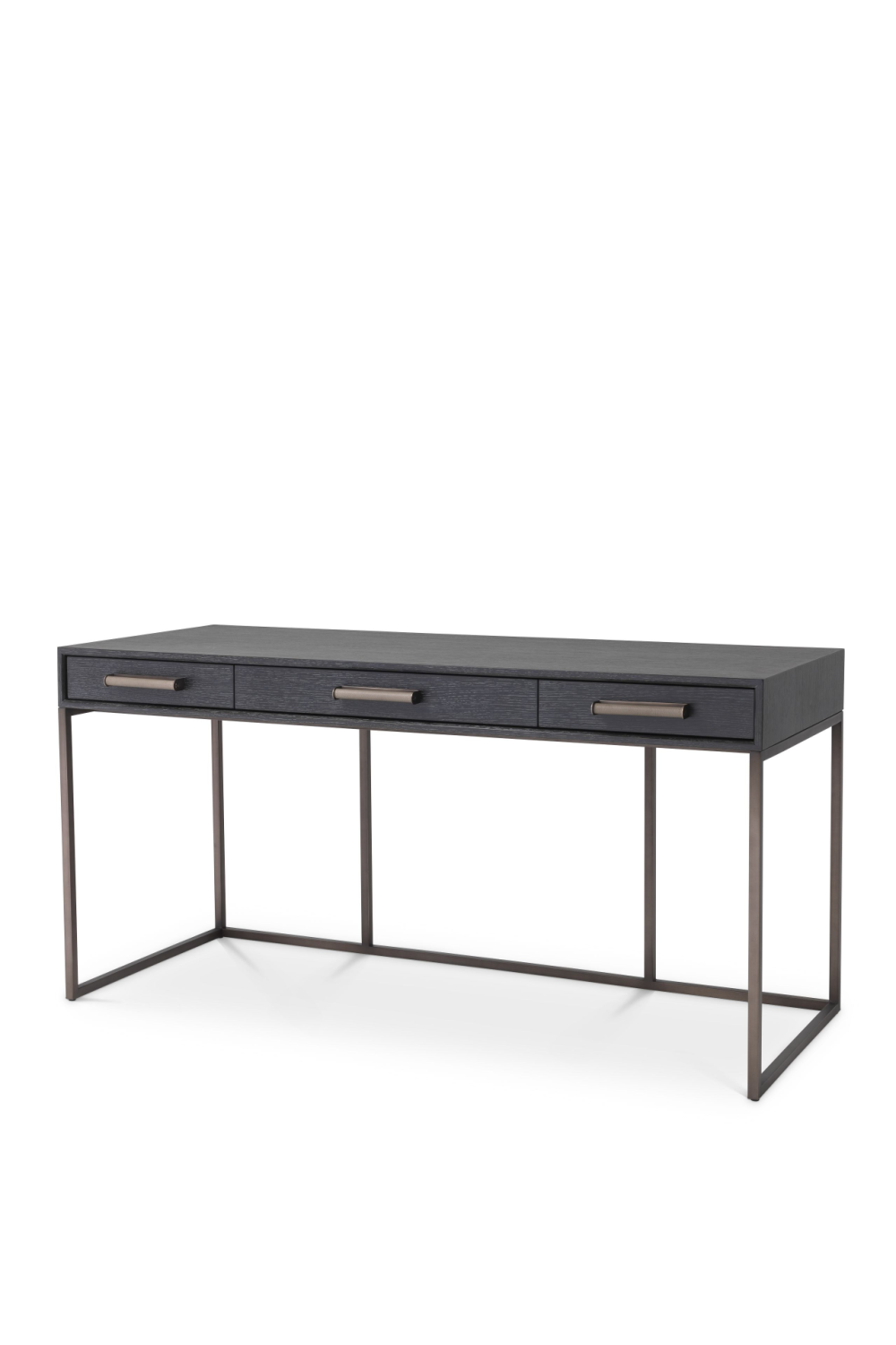 Minimalist Charcoal Desk Larsen | Eichholtz Miami
