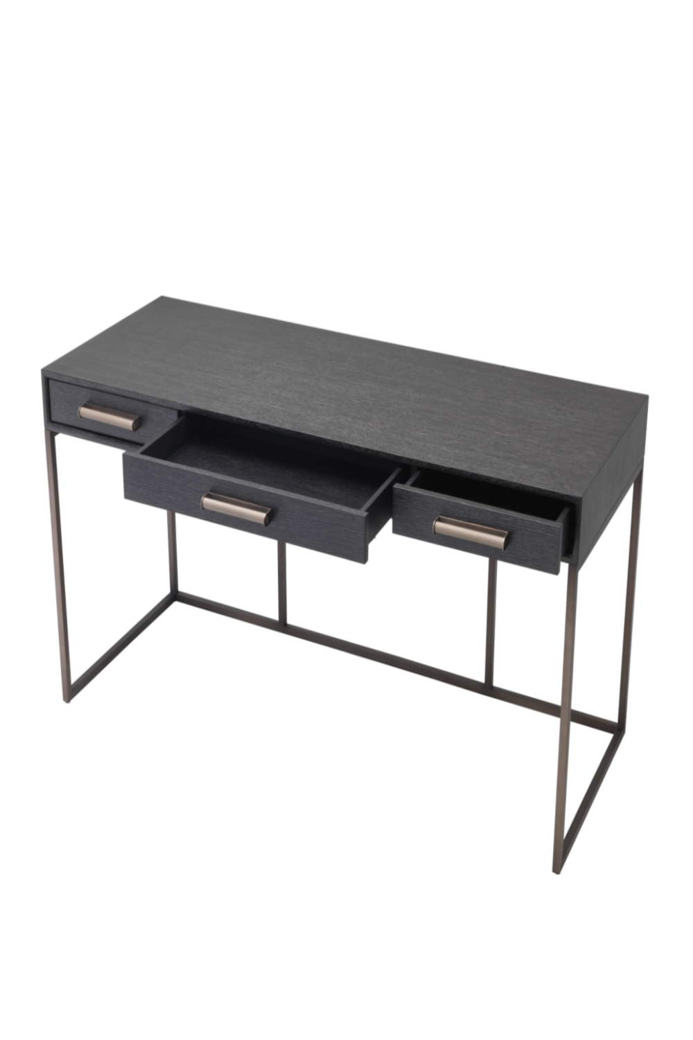 Minimalist Charcoal Desk Larsen | Eichholtz Miami
