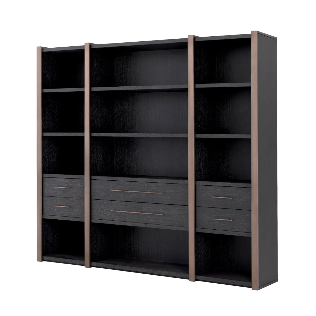 Gray Oak Shelving Cabinet Canova | Eichholtz Miami