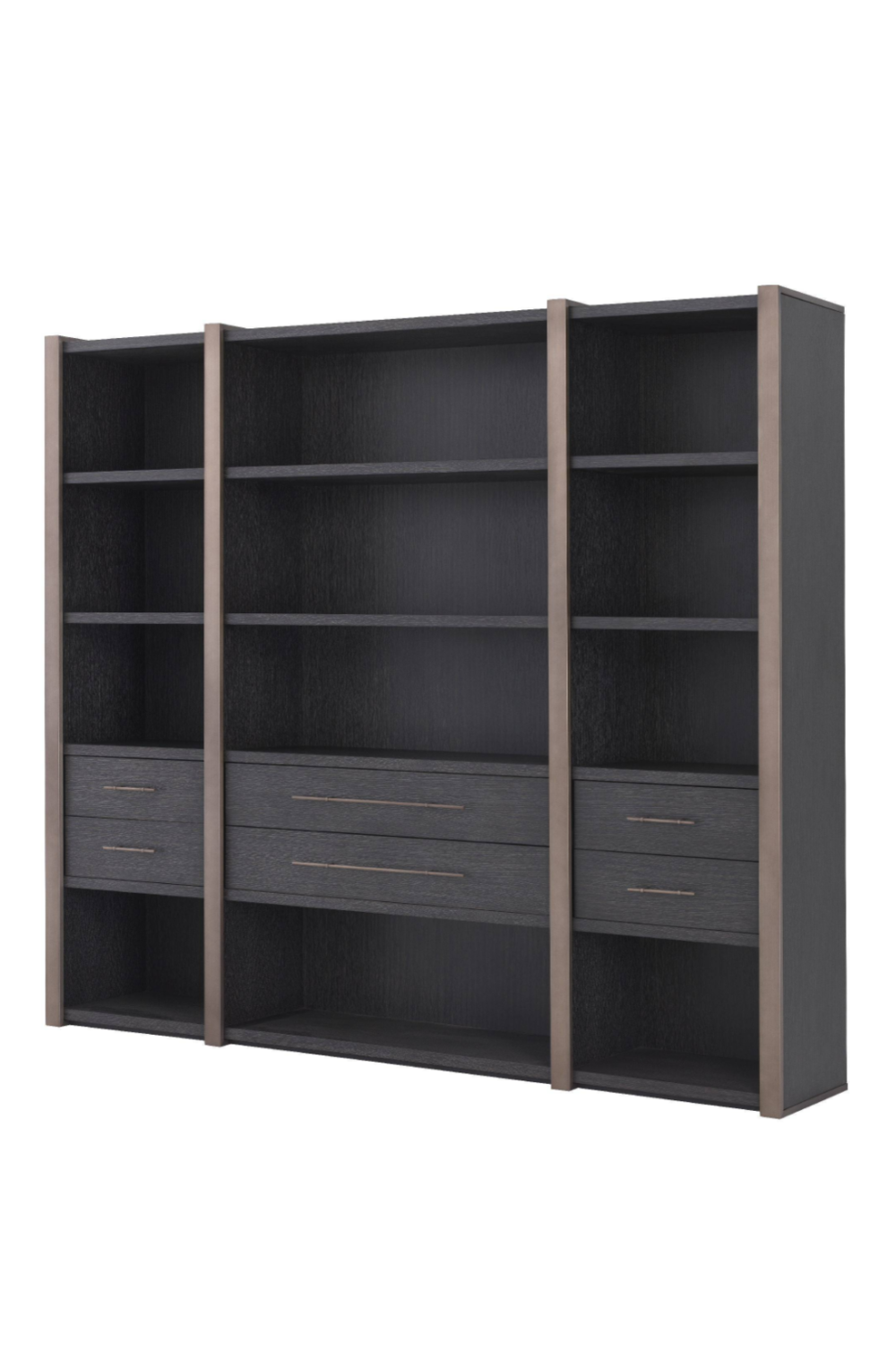 Gray Oak Shelving Cabinet Canova | Eichholtz Miami