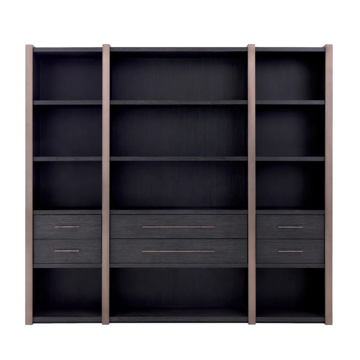 Gray Oak Shelving Cabinet Canova | Eichholtz Miami