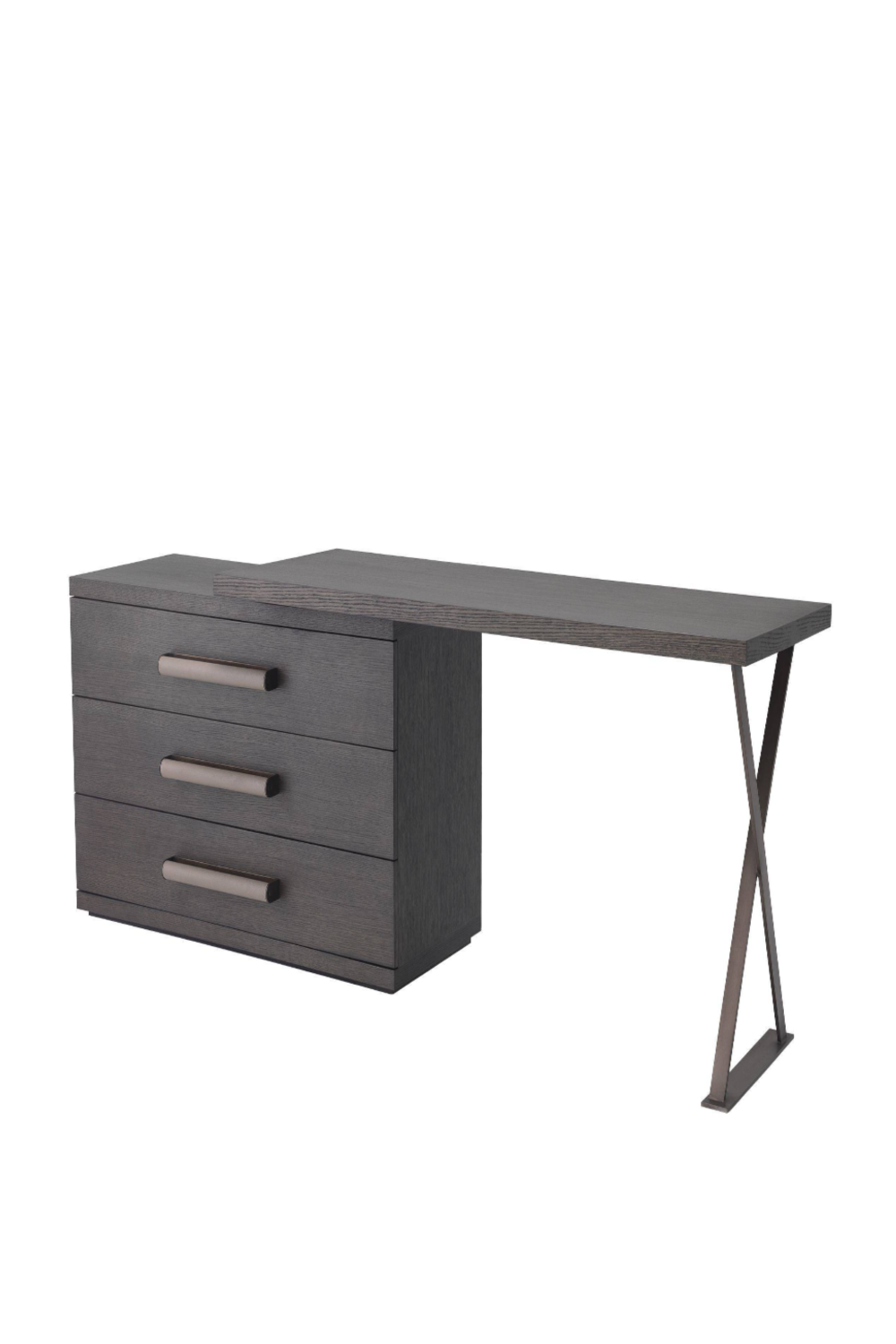 3 Drawer Oak Desk Sanderson | Eichholtz Miami