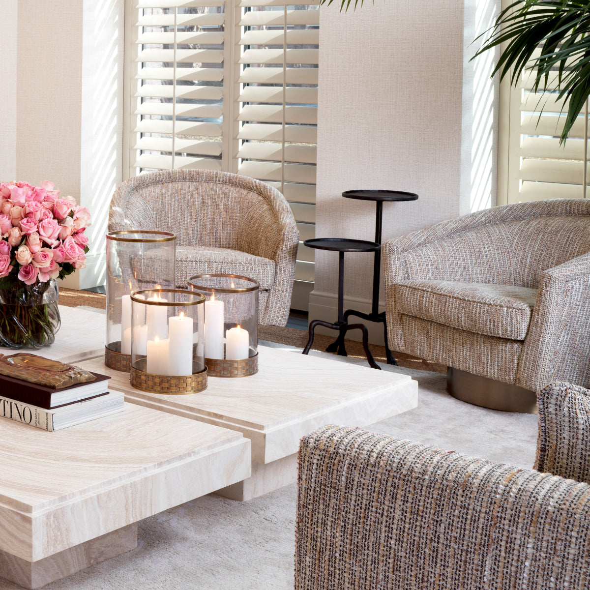 Bistro Style Side Table Carlos | Eichholtz Miami