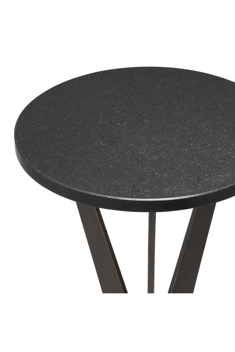 Bronze Round Side Table | Eichholtz Malone | Eichholtz Miami