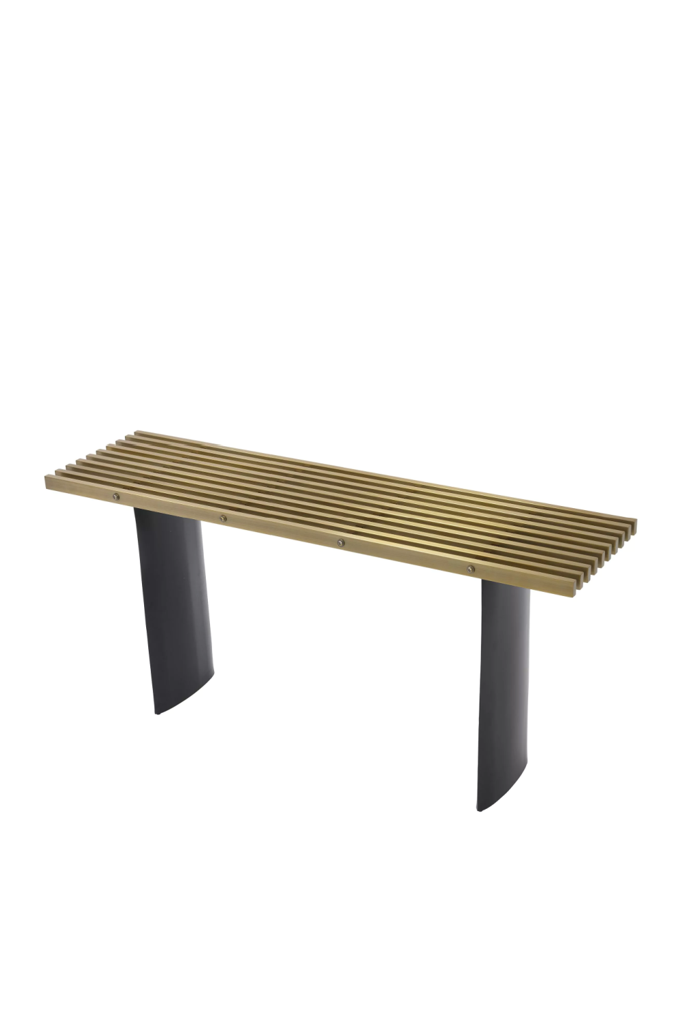 Brushed Brass Console Table Vauclair | Eichholtz Miami