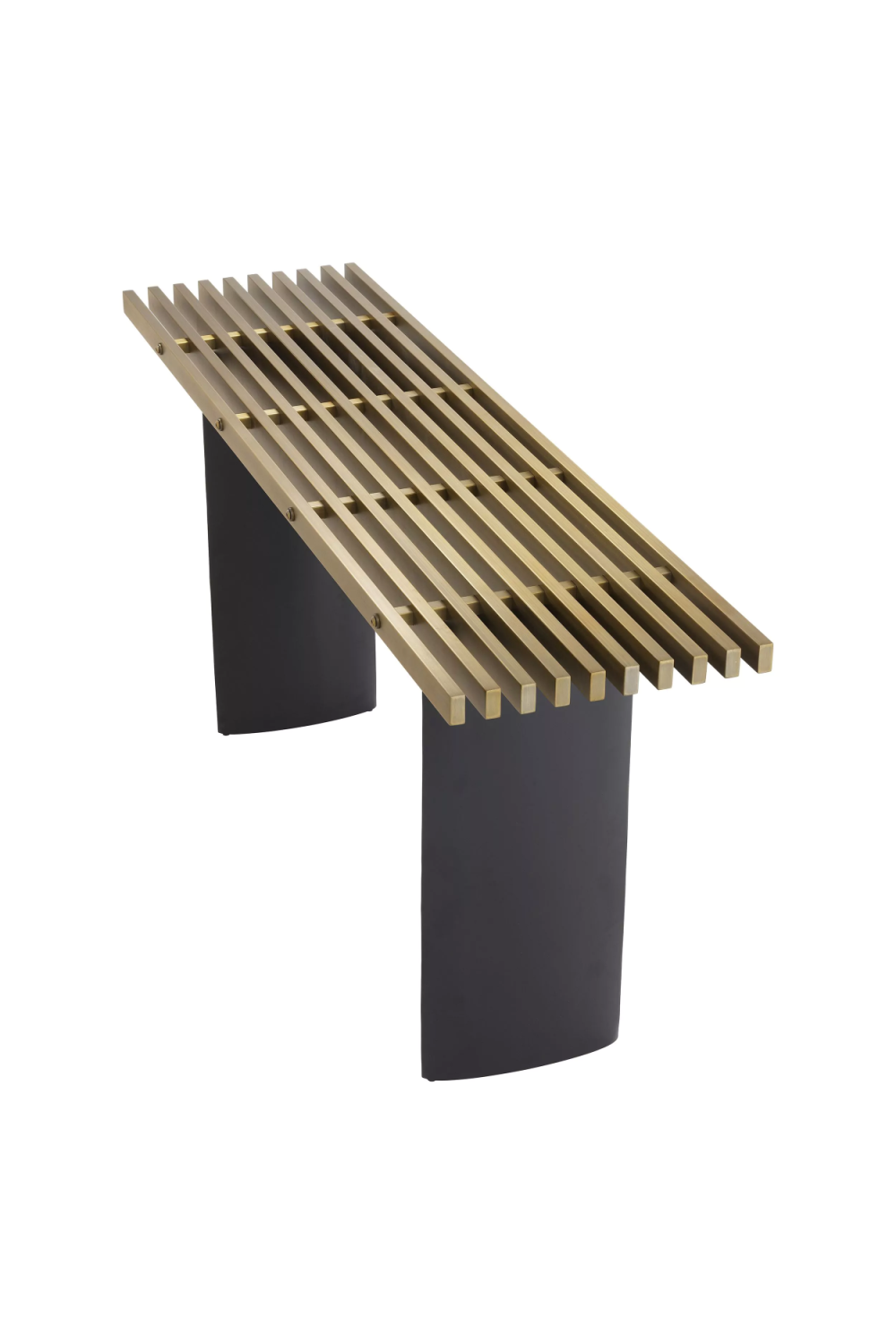 Brushed Brass Console Table Vauclair | Eichholtz Miami