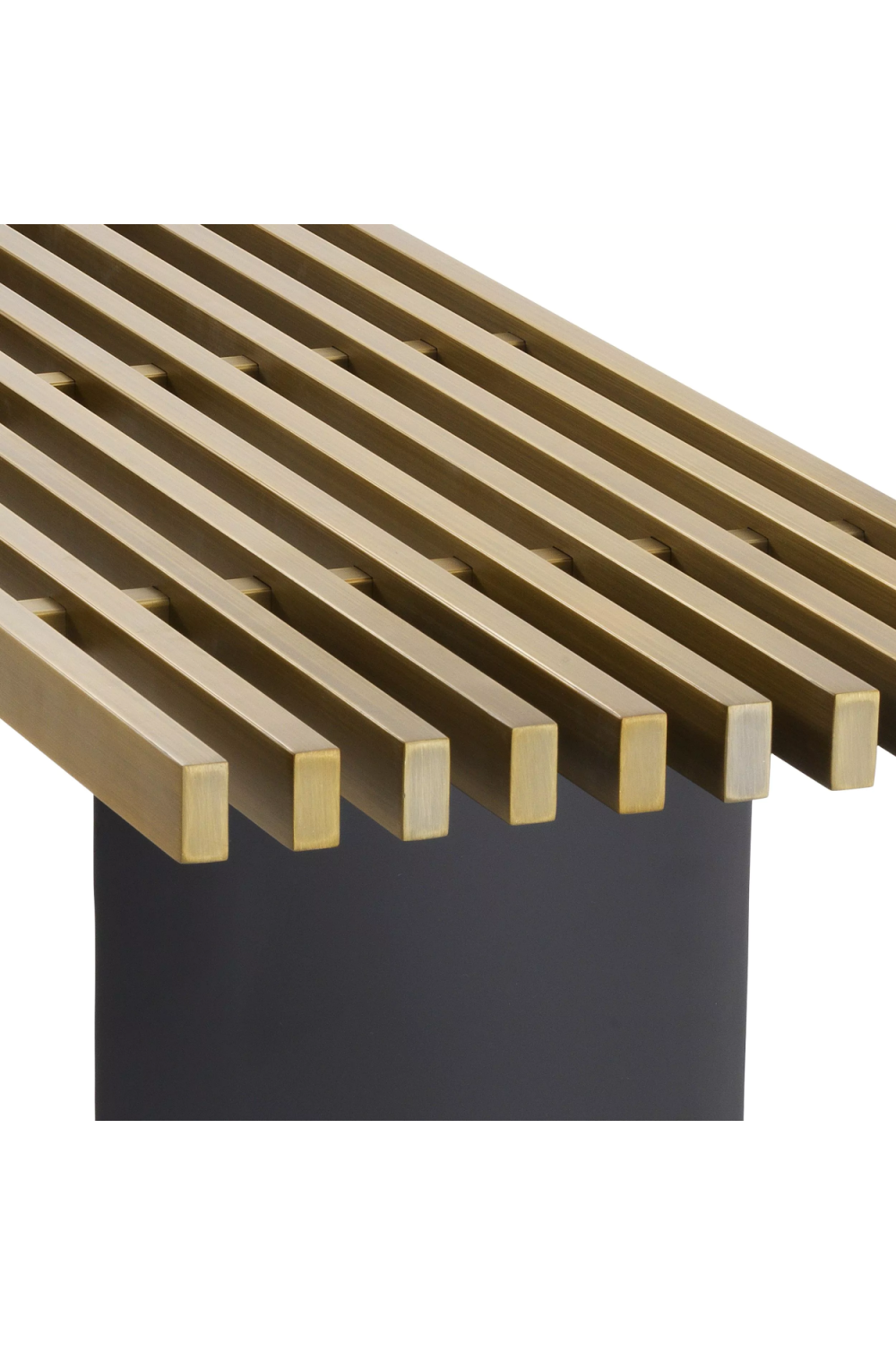 Brushed Brass Console Table Vauclair | Eichholtz Miami