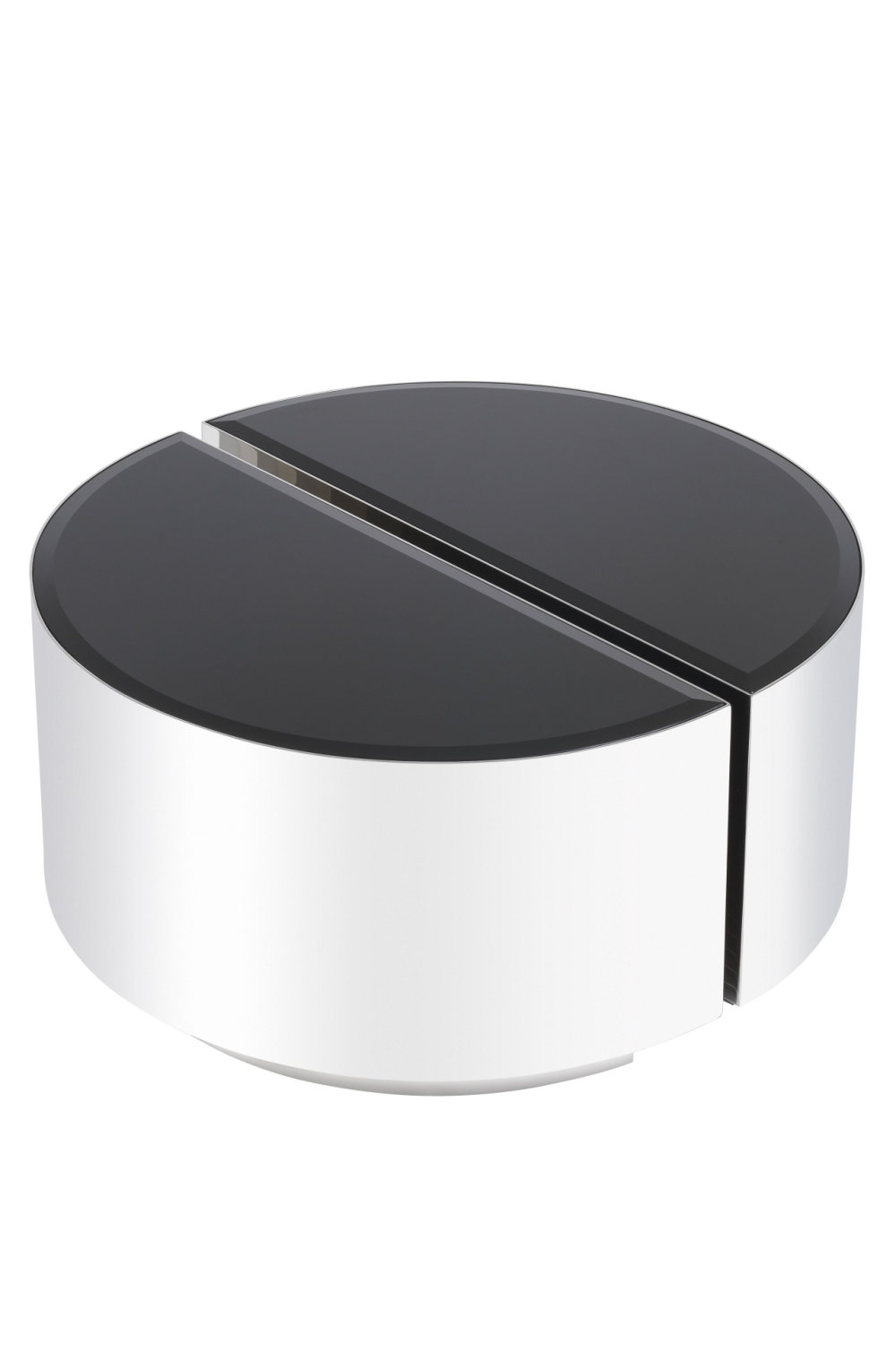 Semi-Circular Glass Side Tables (2) Astra | Eichholtz Miami