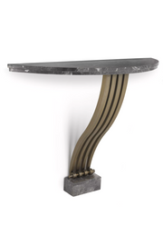 Brass Marble Console Table Renaissance | Eichholtz Miami