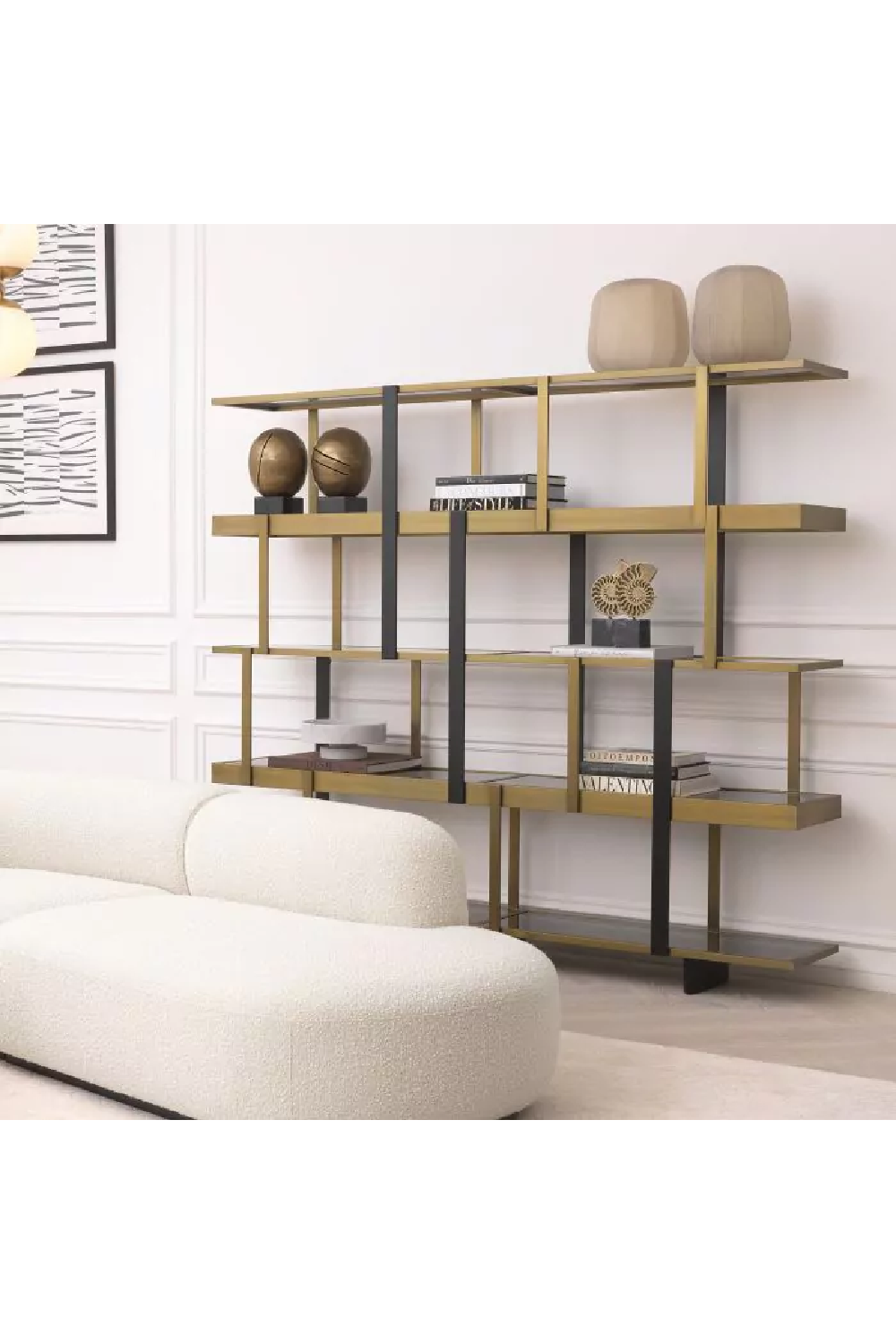 Wall Shelving Cabinet Mercure | Eichholtz Miami