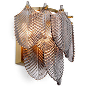 Glass Brass Wall Lamp Verbier | Eichholtz Miami