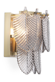 Glass Brass Wall Lamp Verbier | Eichholtz Miami