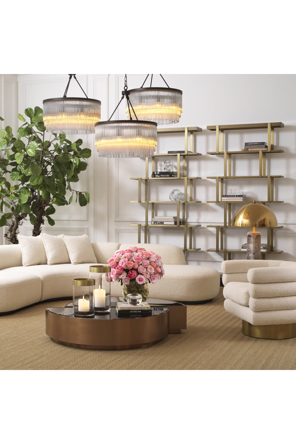 6-Shelf Bookcase Nesto | Eichholtz Miami