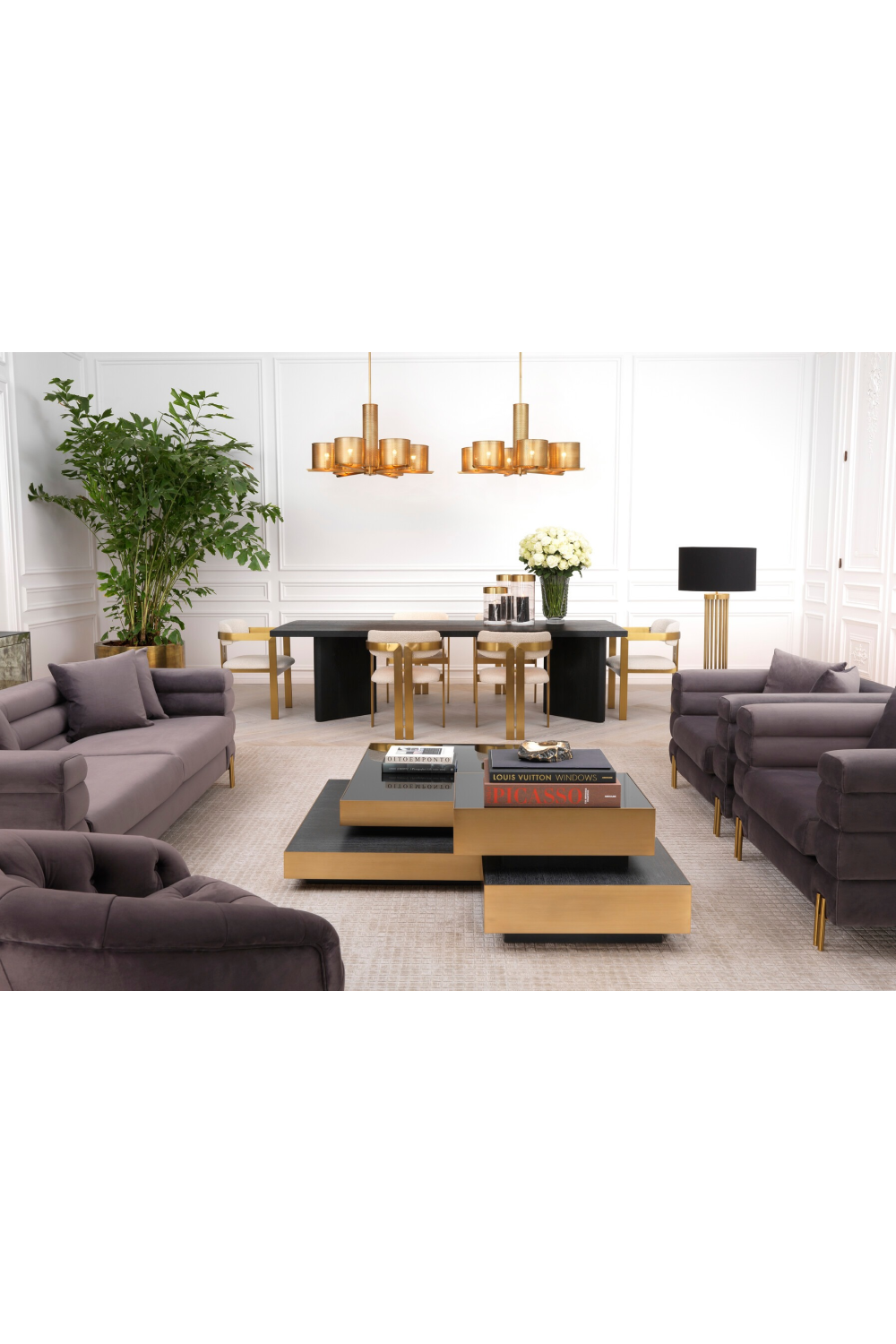 Stacked Side Table Shelton | Eichholtz Miami