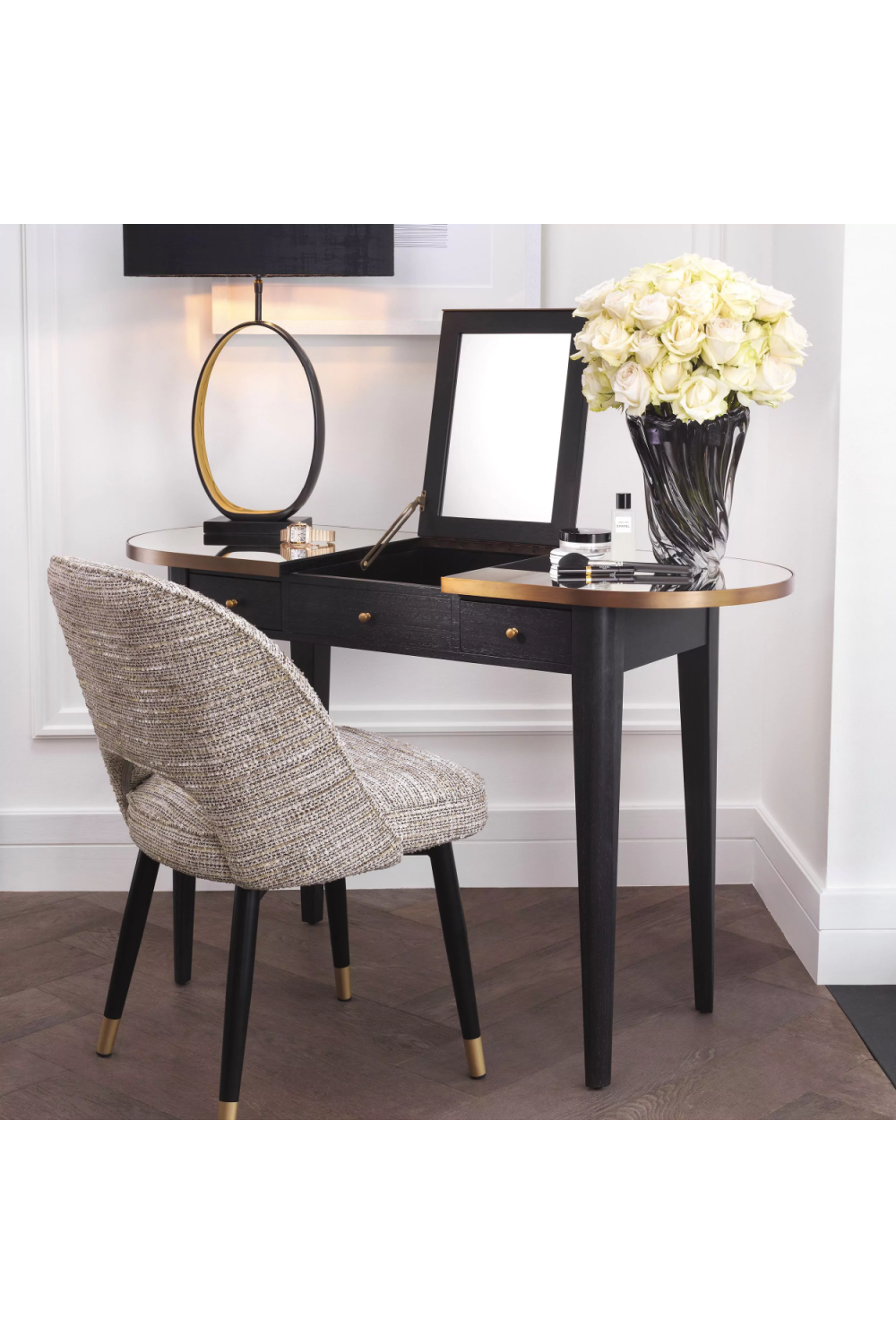 Oak Flip-Up Dressing Table Toulouse | Eichholtz Miami