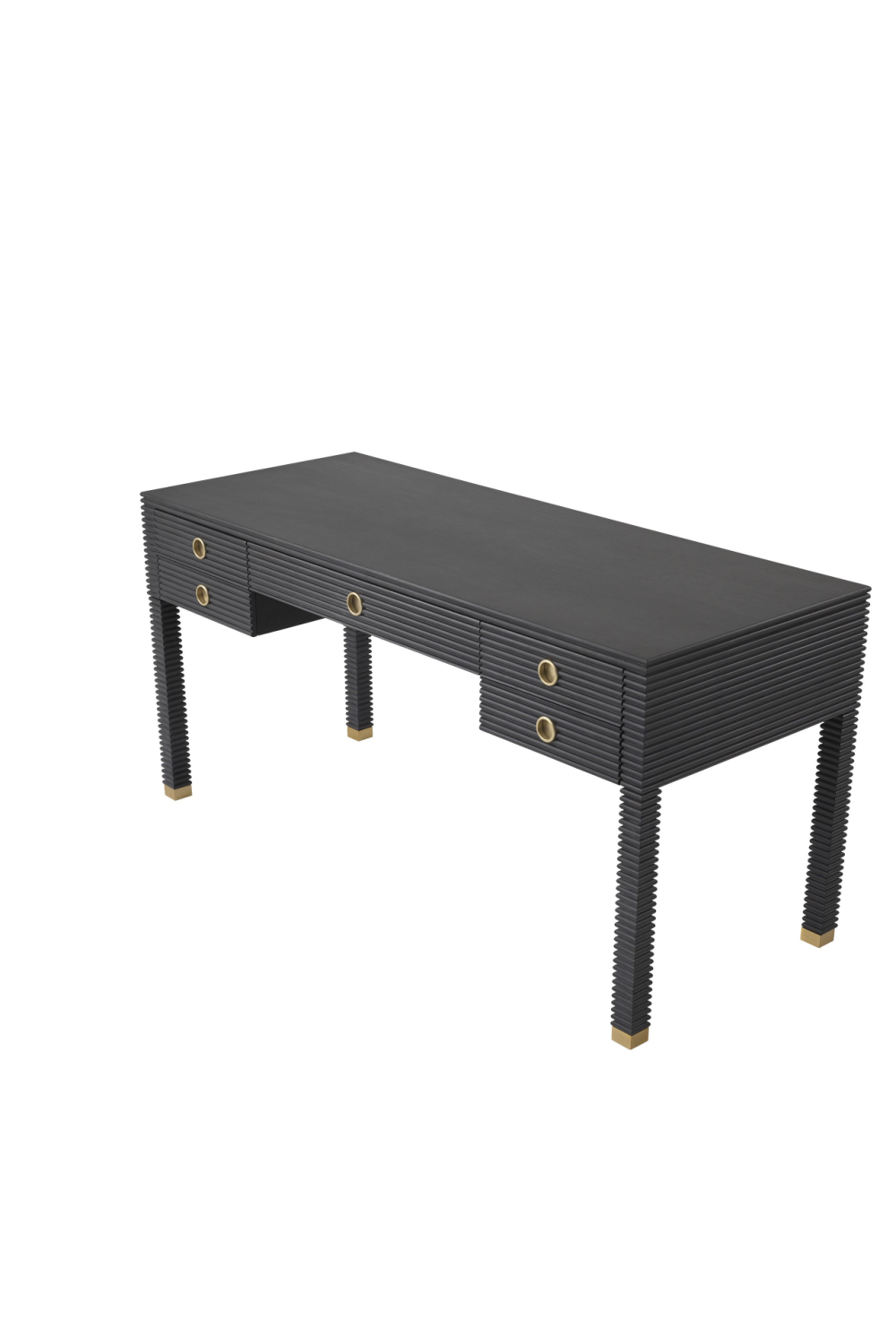 Charcoal Oak Desk Dimitrios | Eichholtz Miami