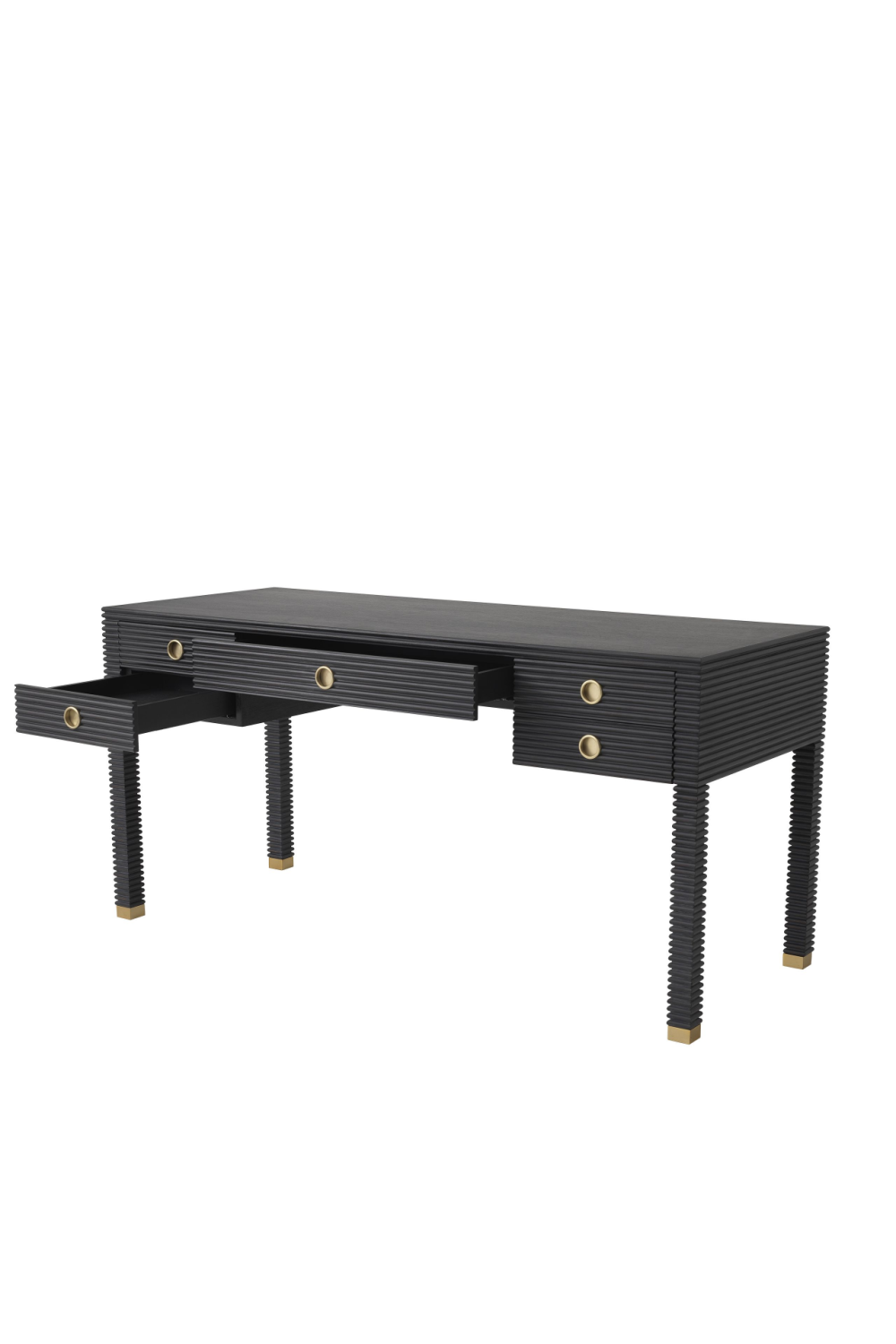 Charcoal Oak Desk Dimitrios | Eichholtz Miami