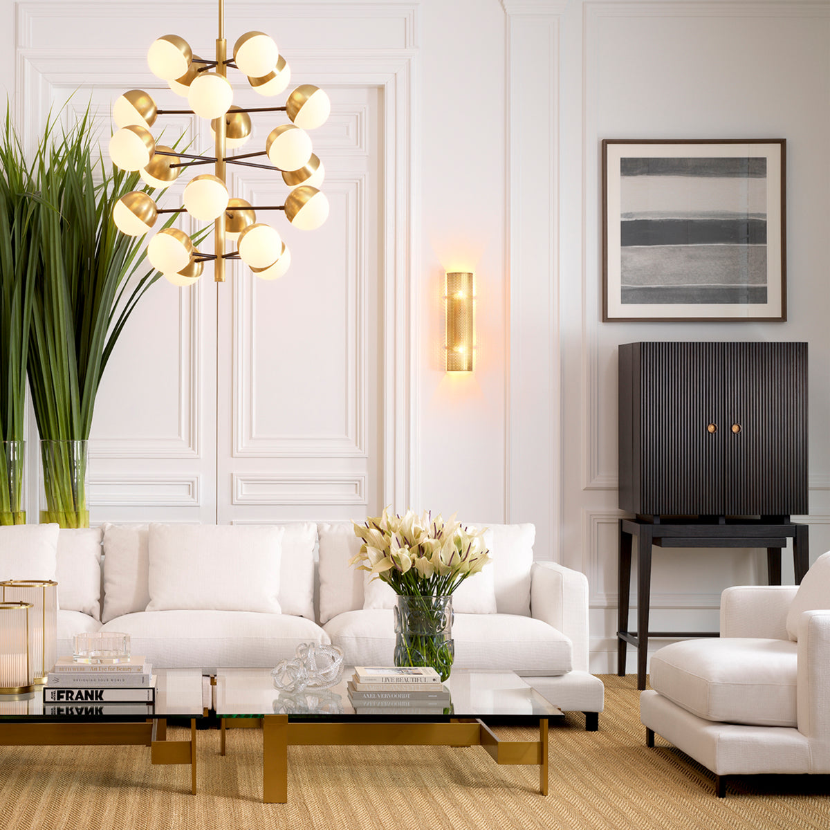 Oak Storage Wine Cabinet Dimitros | Eichholtz Miami