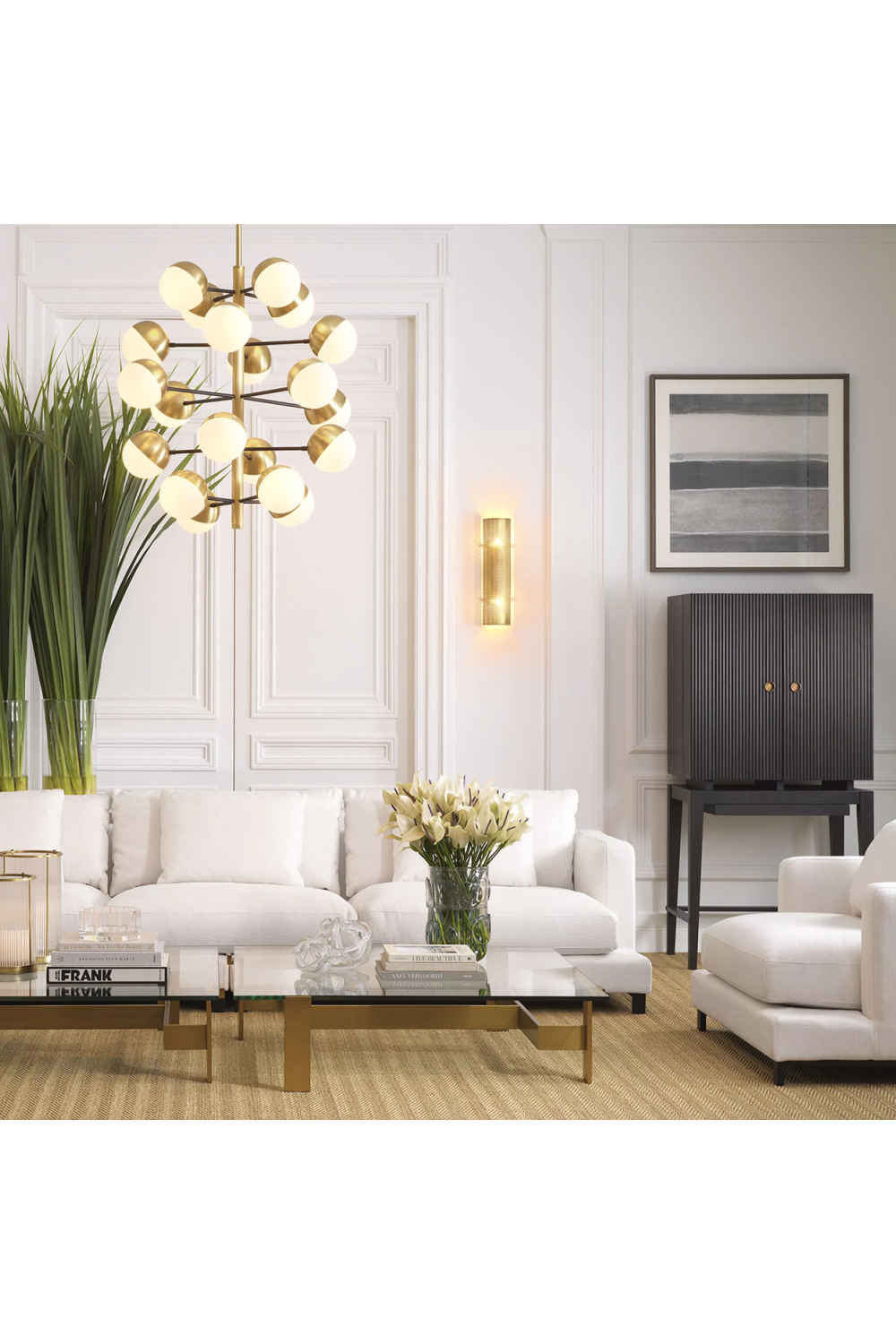 Oak Storage Wine Cabinet Dimitros | Eichholtz Miami