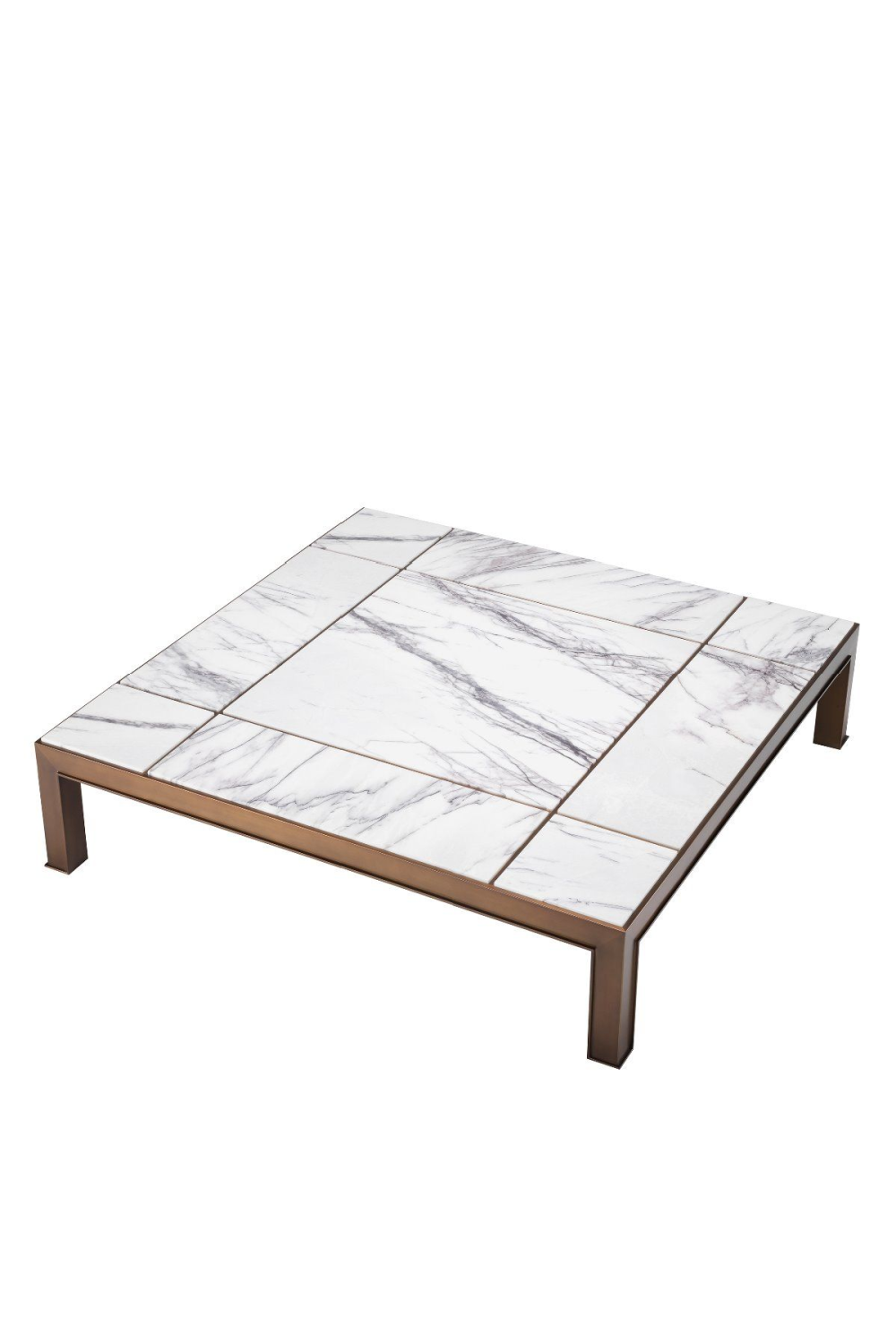 White Marble Coffee Table Tardieu | Eichholtz Miami