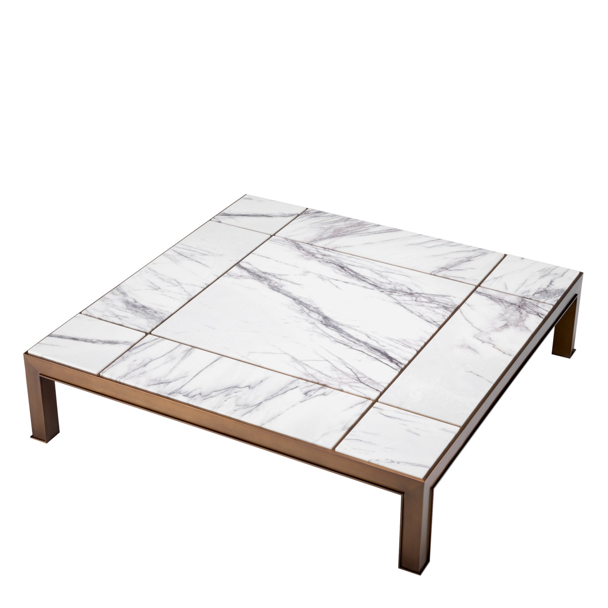 White Marble Coffee Table Tardieu | Eichholtz Miami