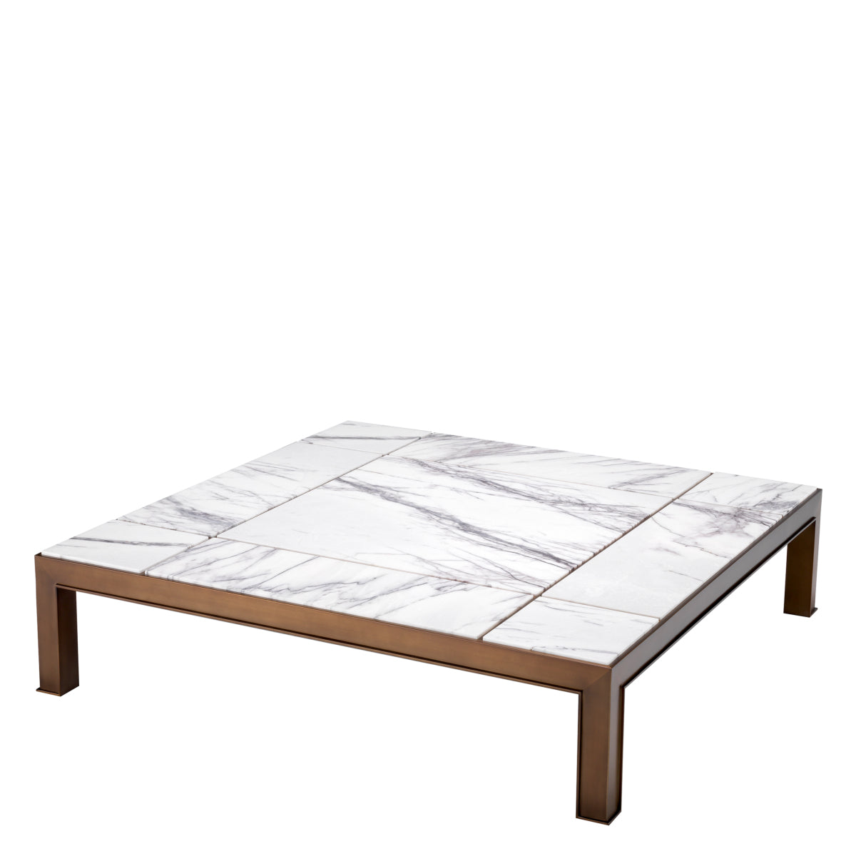 White Marble Coffee Table Tardieu | Eichholtz Miami